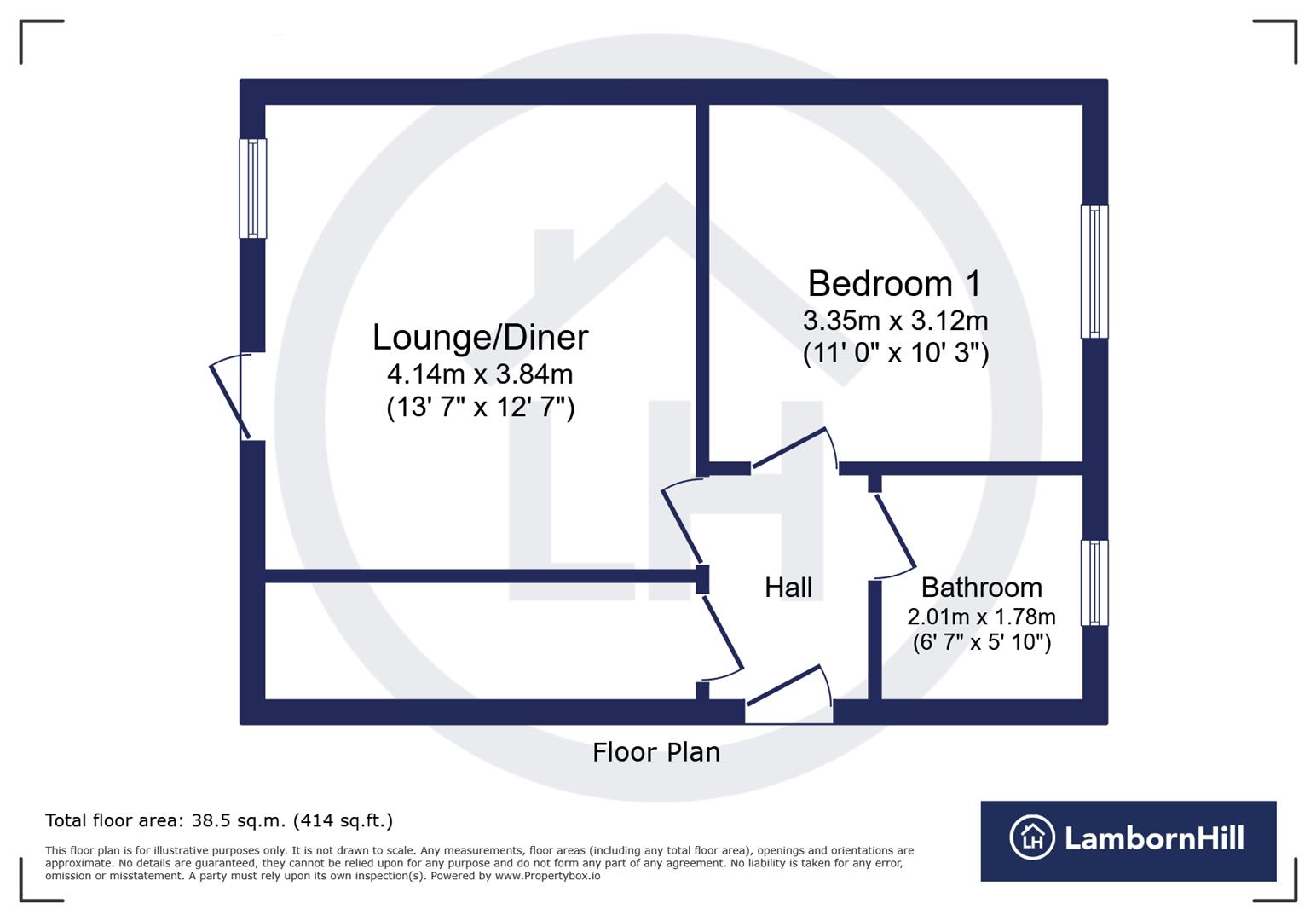 3, Callaways Lane, Sittingbourne floorplan