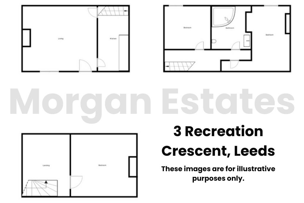 3 Recreation Crescent, Leeds floorplan