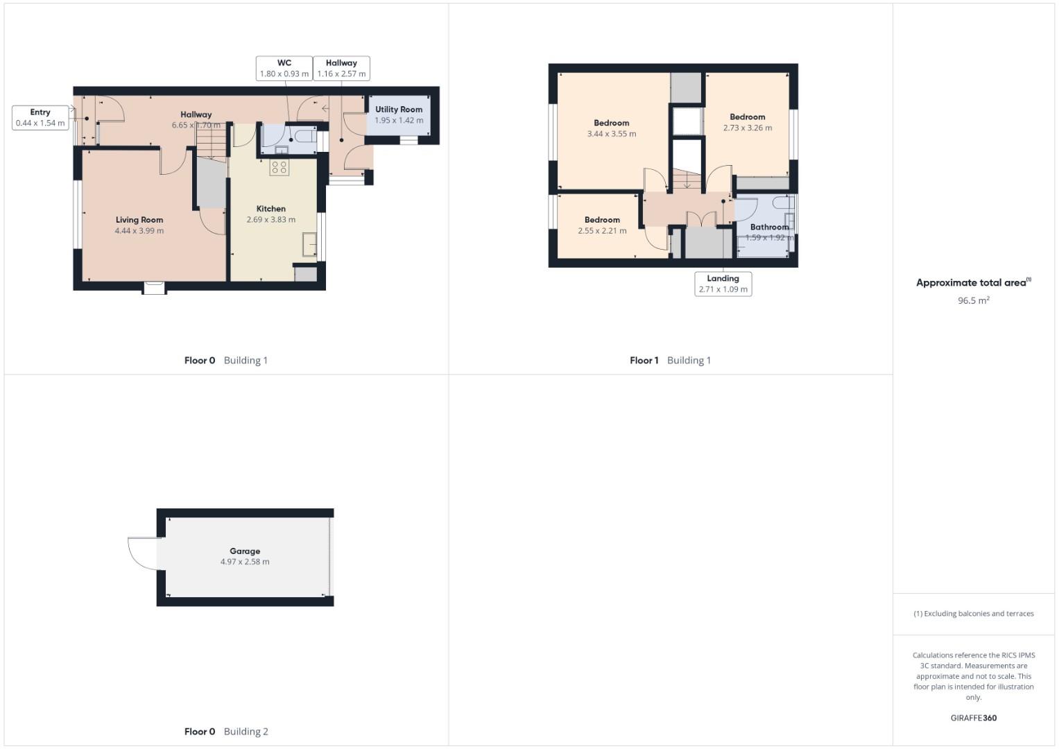Medina Close, Bristol floorplan