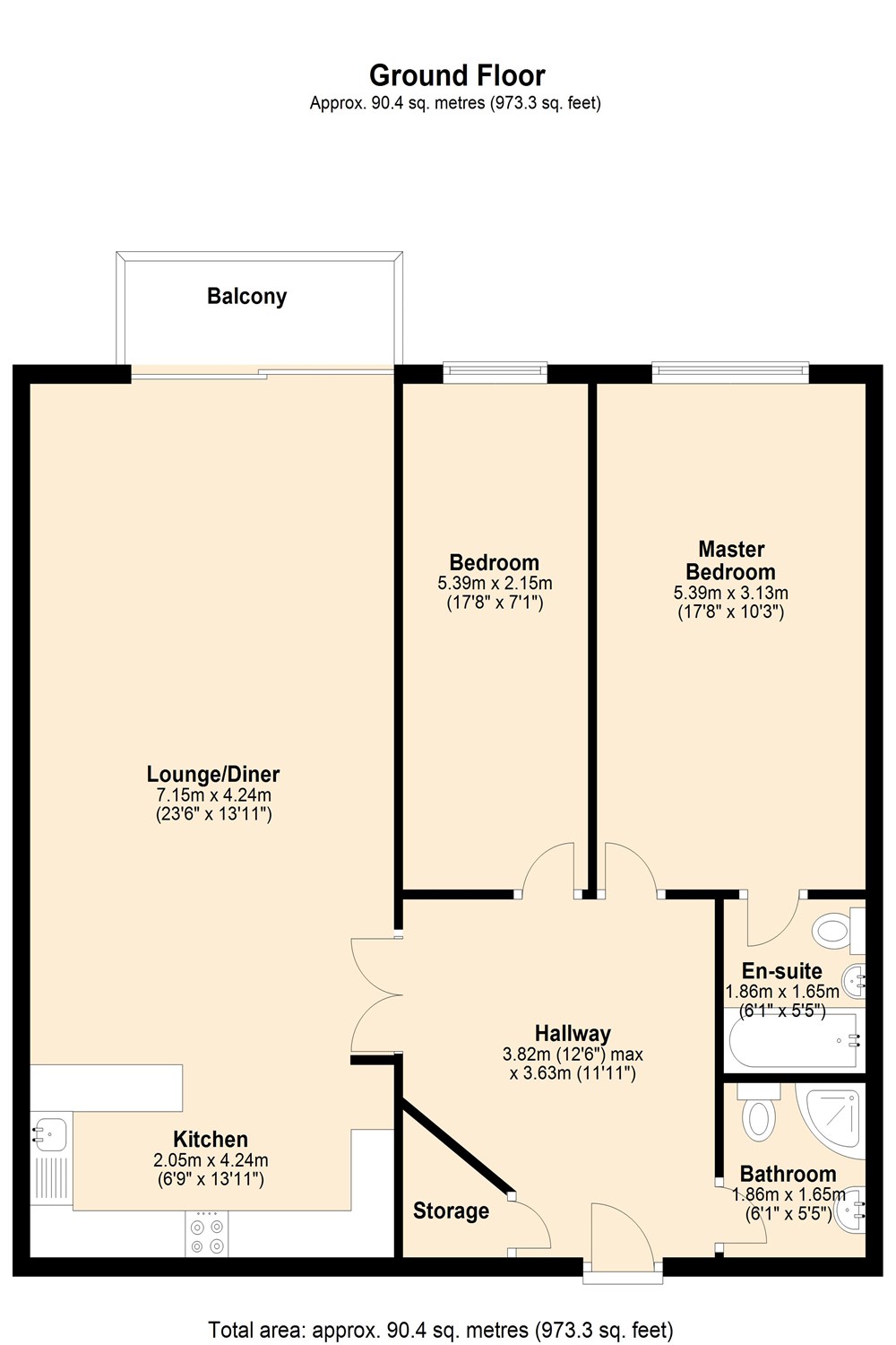 6 Inverness Mews, Galleons Lock, London floorplan