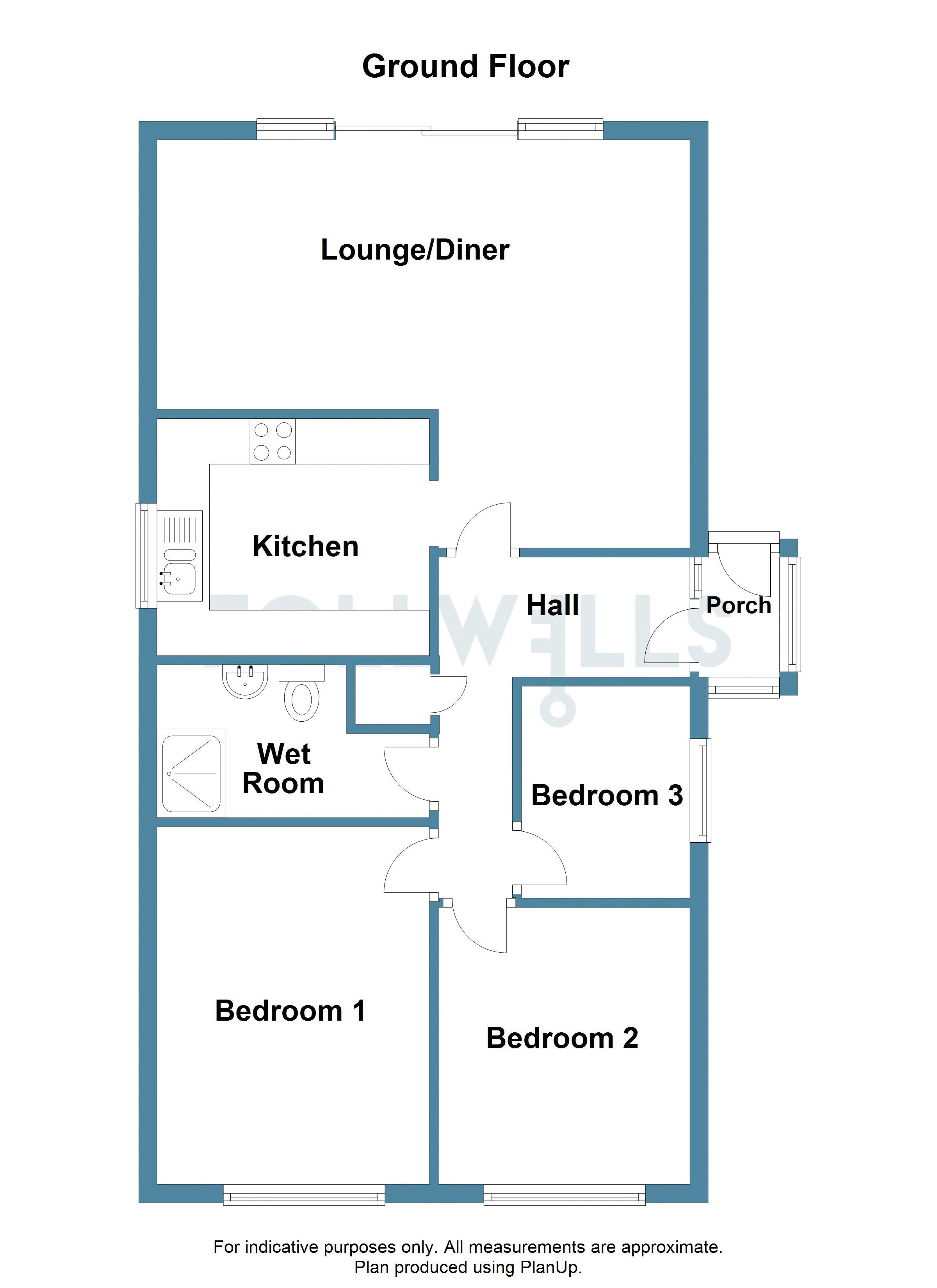 3 Bedrooms Detached bungalow for sale in Price Close, Loggerheads, Market Drayton TF9