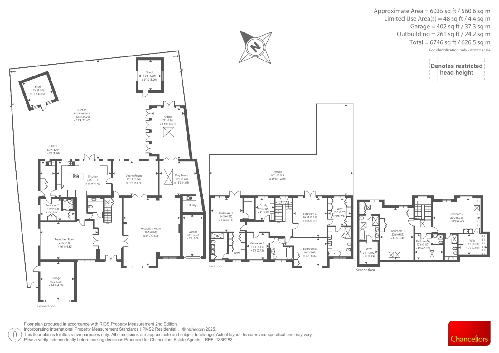 5 GRANGE AVENUE, Grange Avenue, London floorplan
