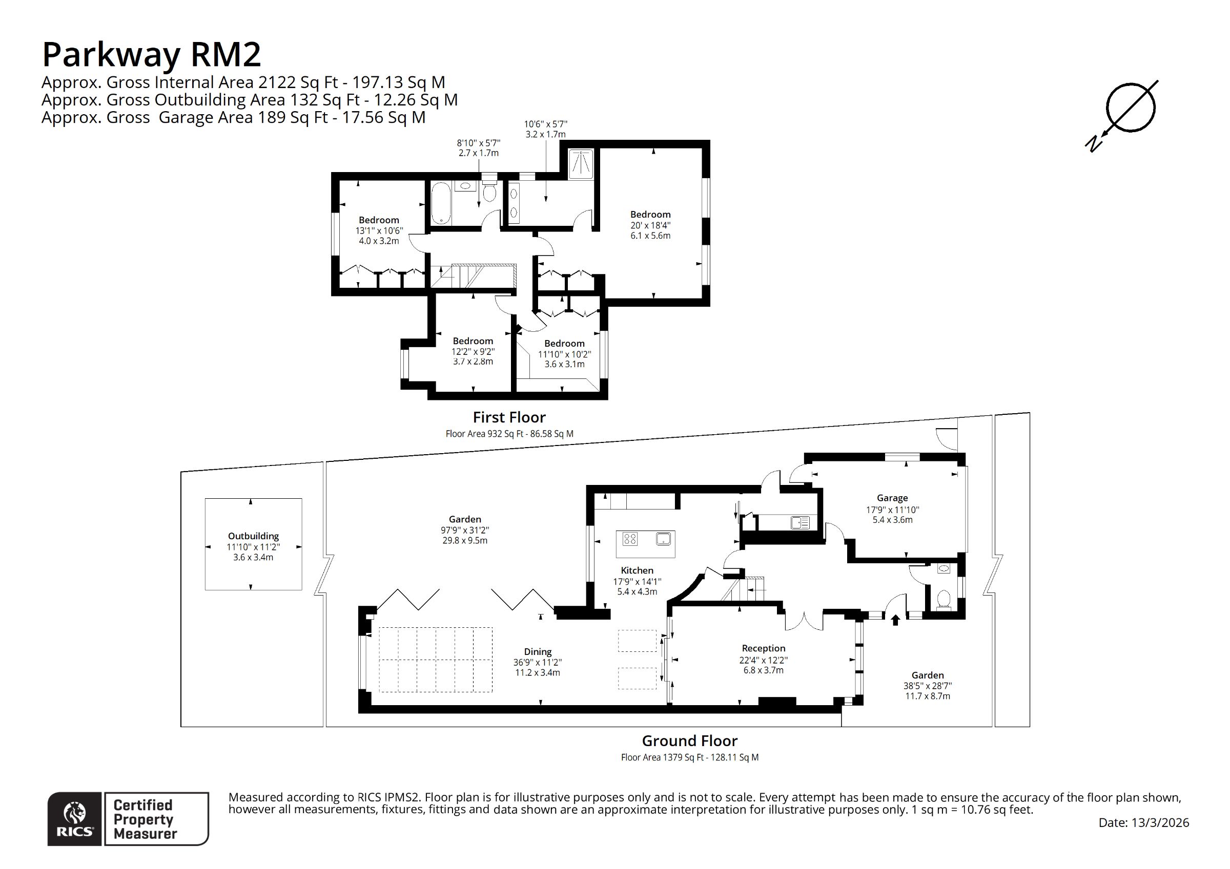 80 Parkway, Romford floorplan