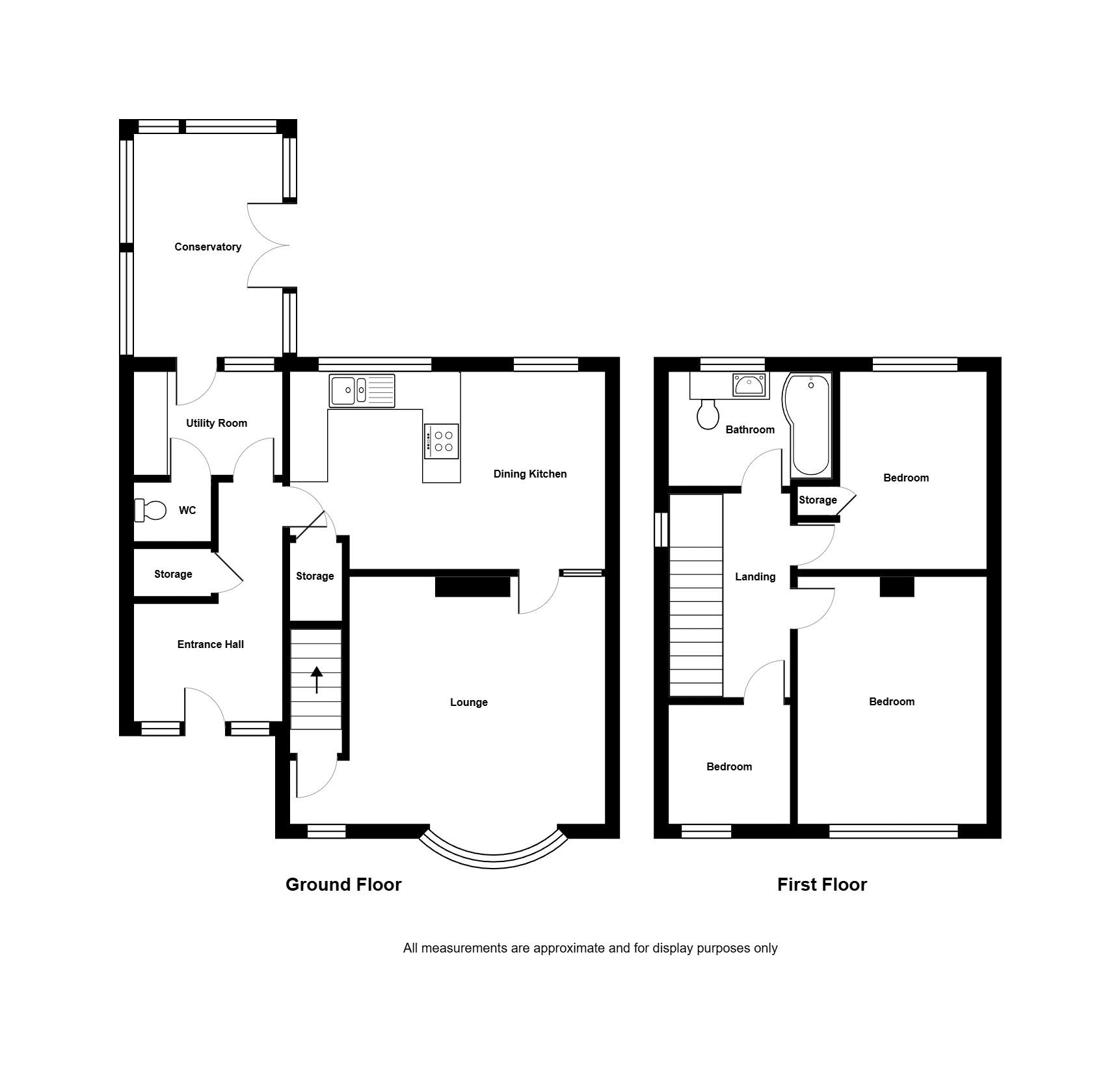 51, Acacia Gardens, Stoke-On-Trent floorplan