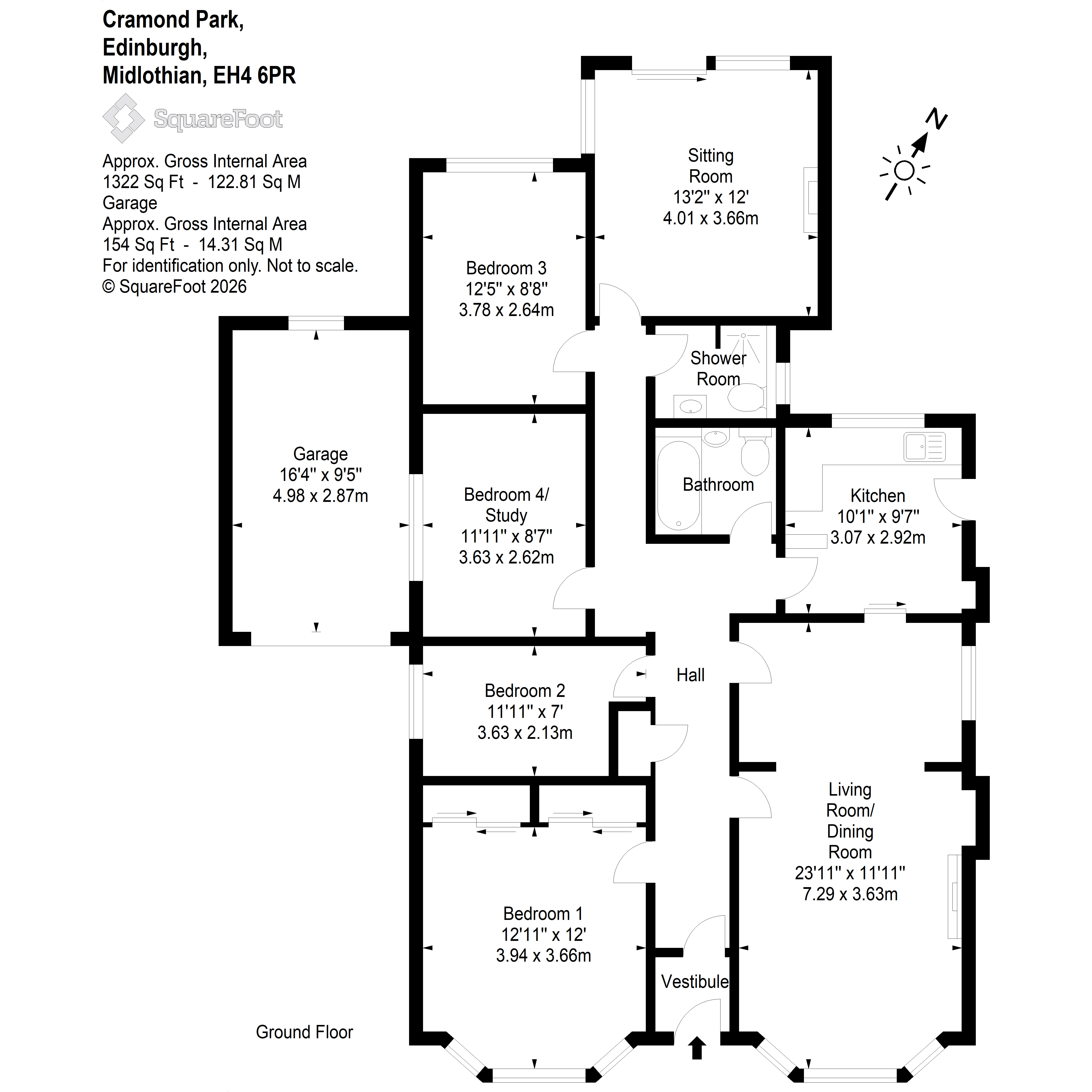 20, Cramond Park, Edinburgh floorplan