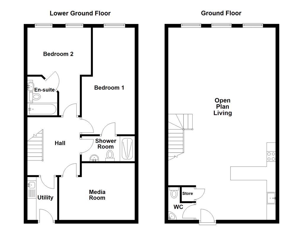 Apartment 2, The Power Mill, Holcombe Road, Rossendale floorplan