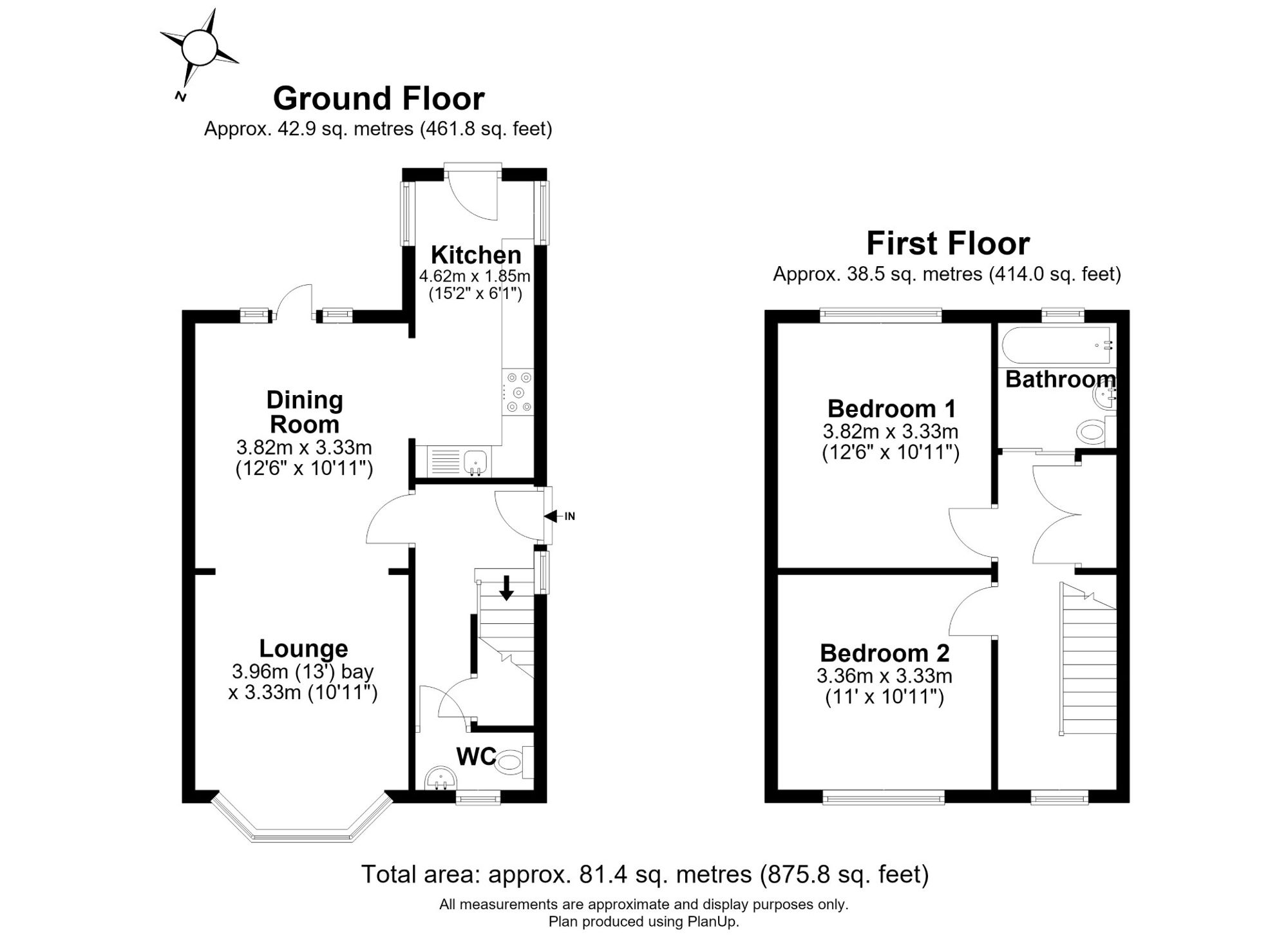 5 Roberts Crescent, Harrogate floorplan