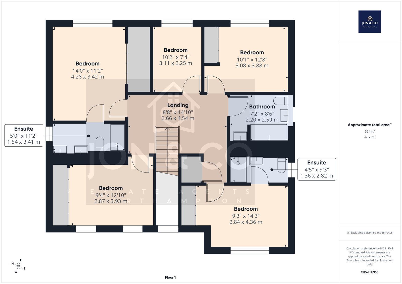 2, Forester Road, Northampton floorplan