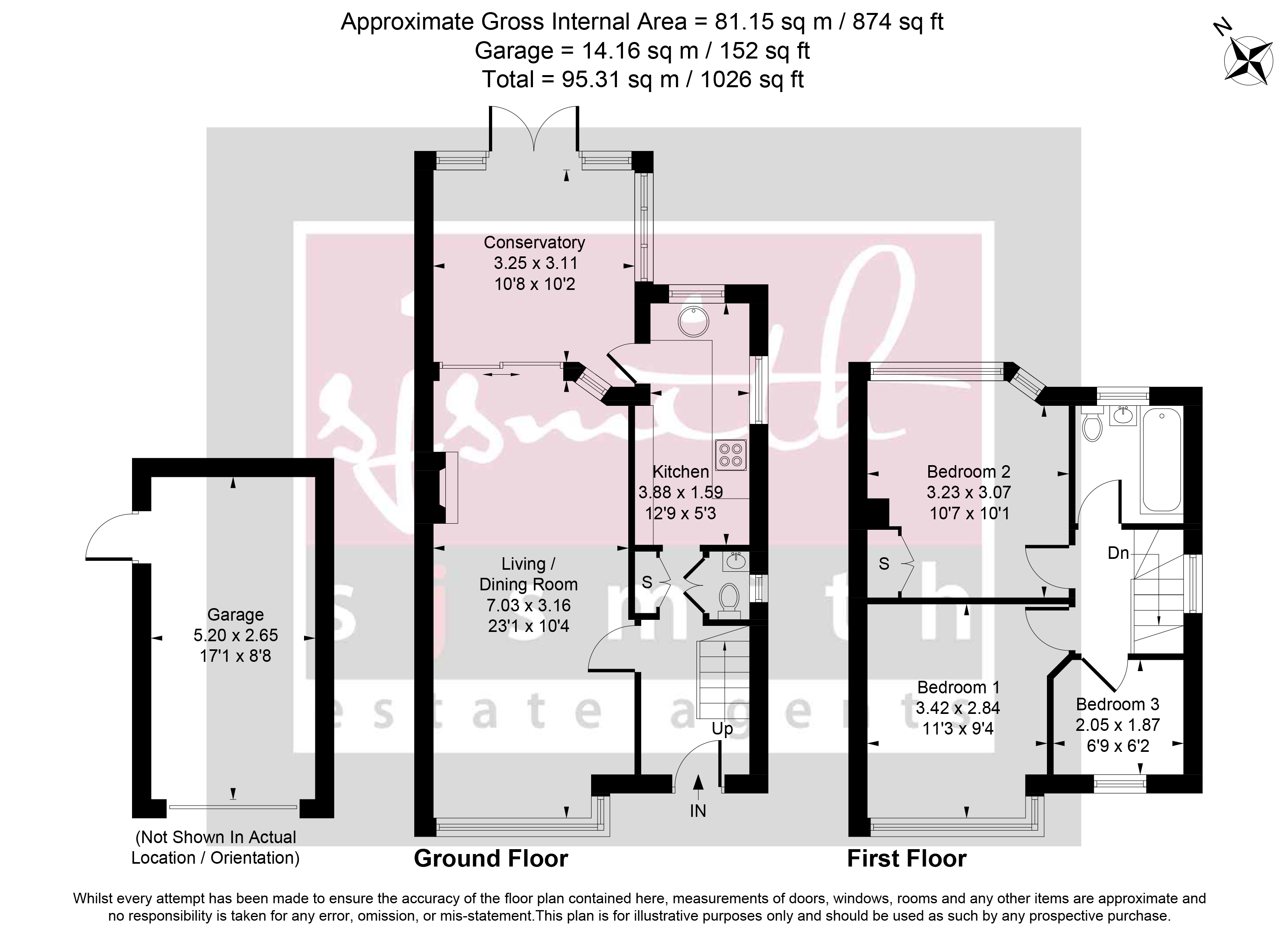 Strodes Crescent, Staines-upon-Thames floorplan