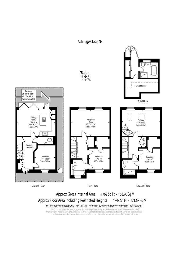 21, Ashridge Close, London floorplan