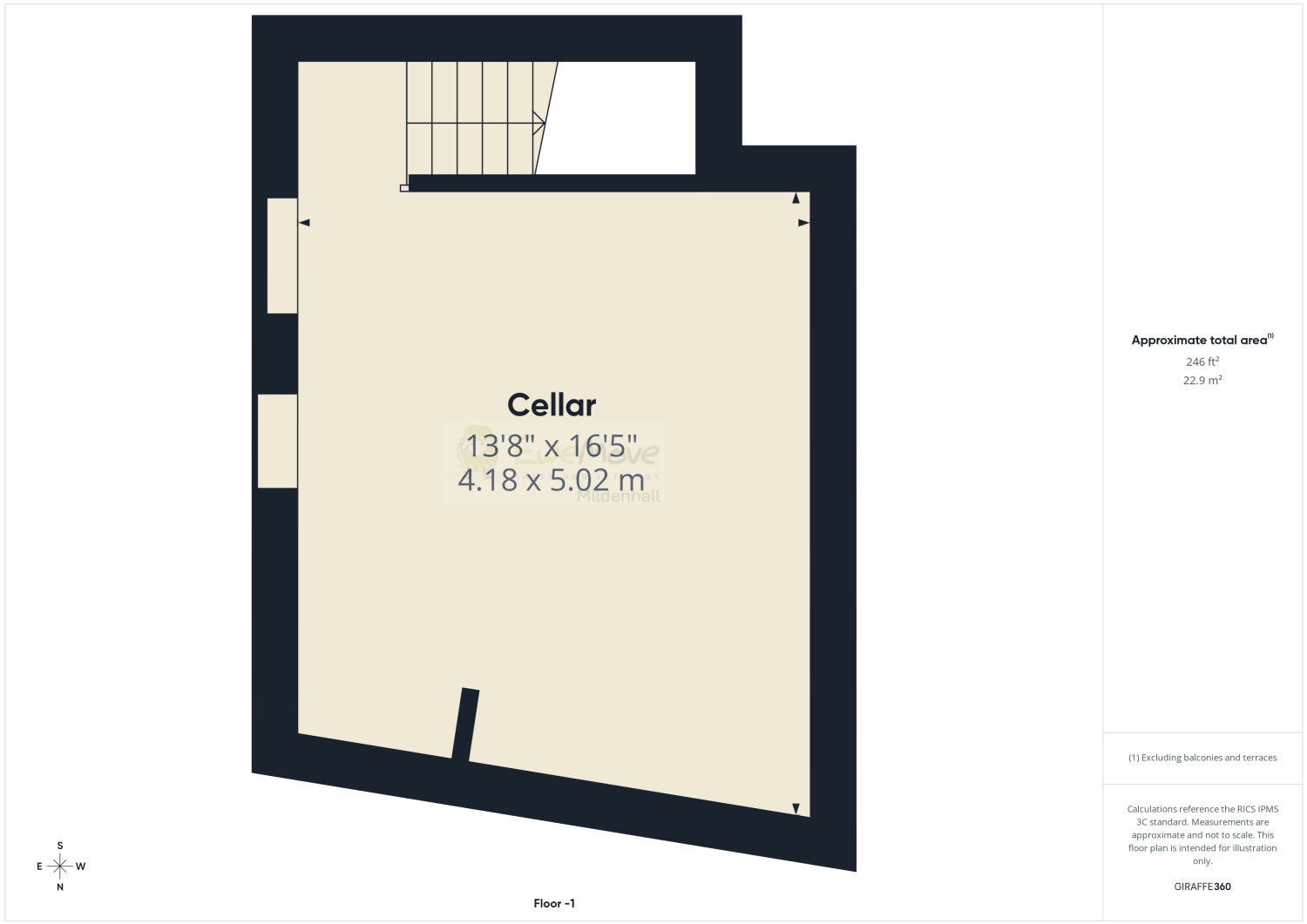 52, High Street, Brandon floorplan