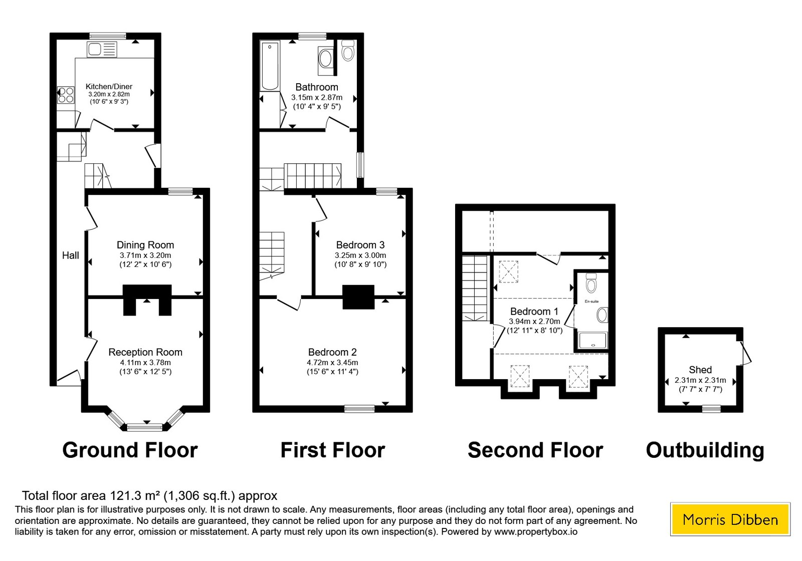 16, Charles Street, Hampshire floorplan