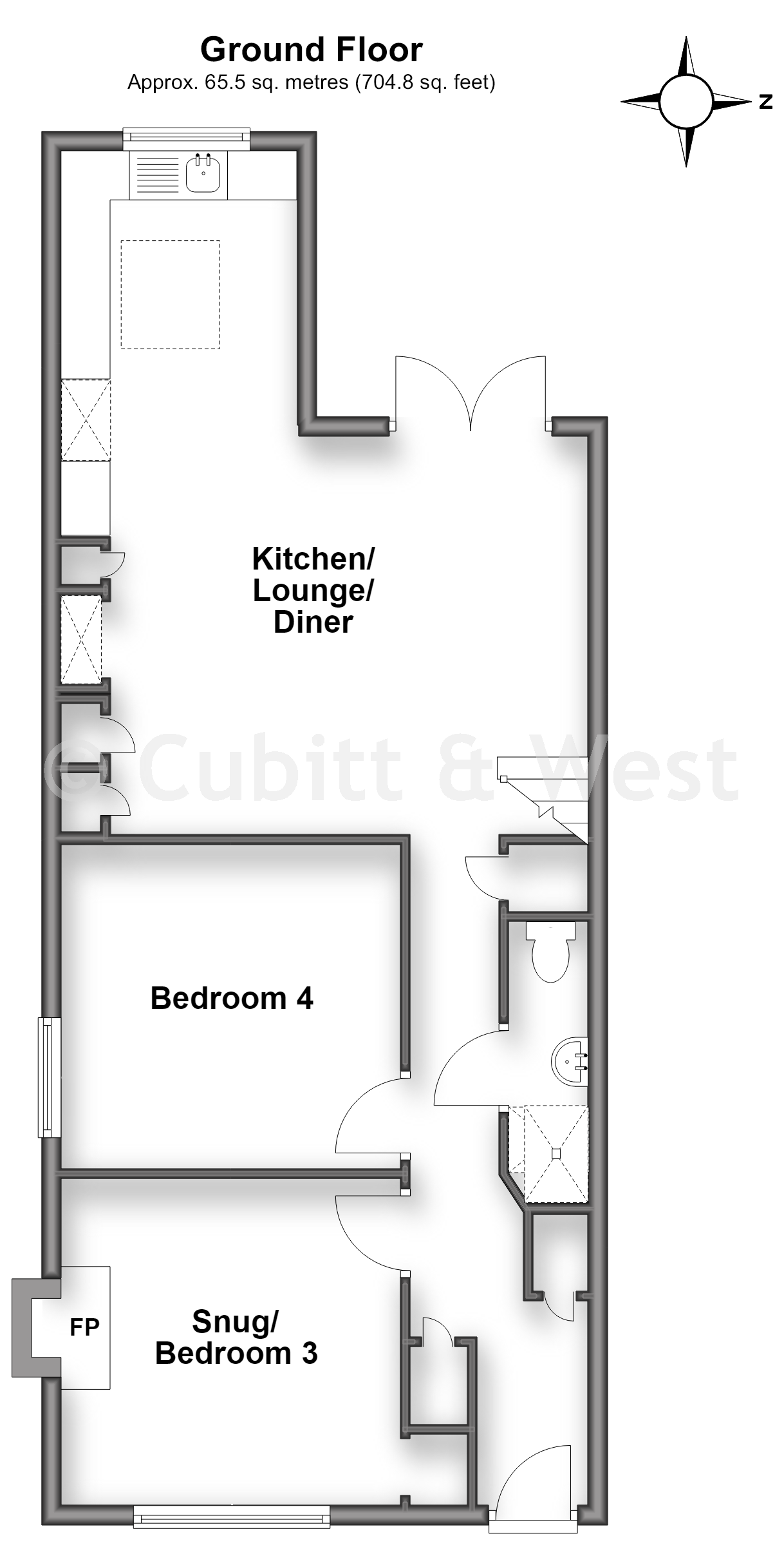 30, Keymer Avenue, Peacehaven floorplan