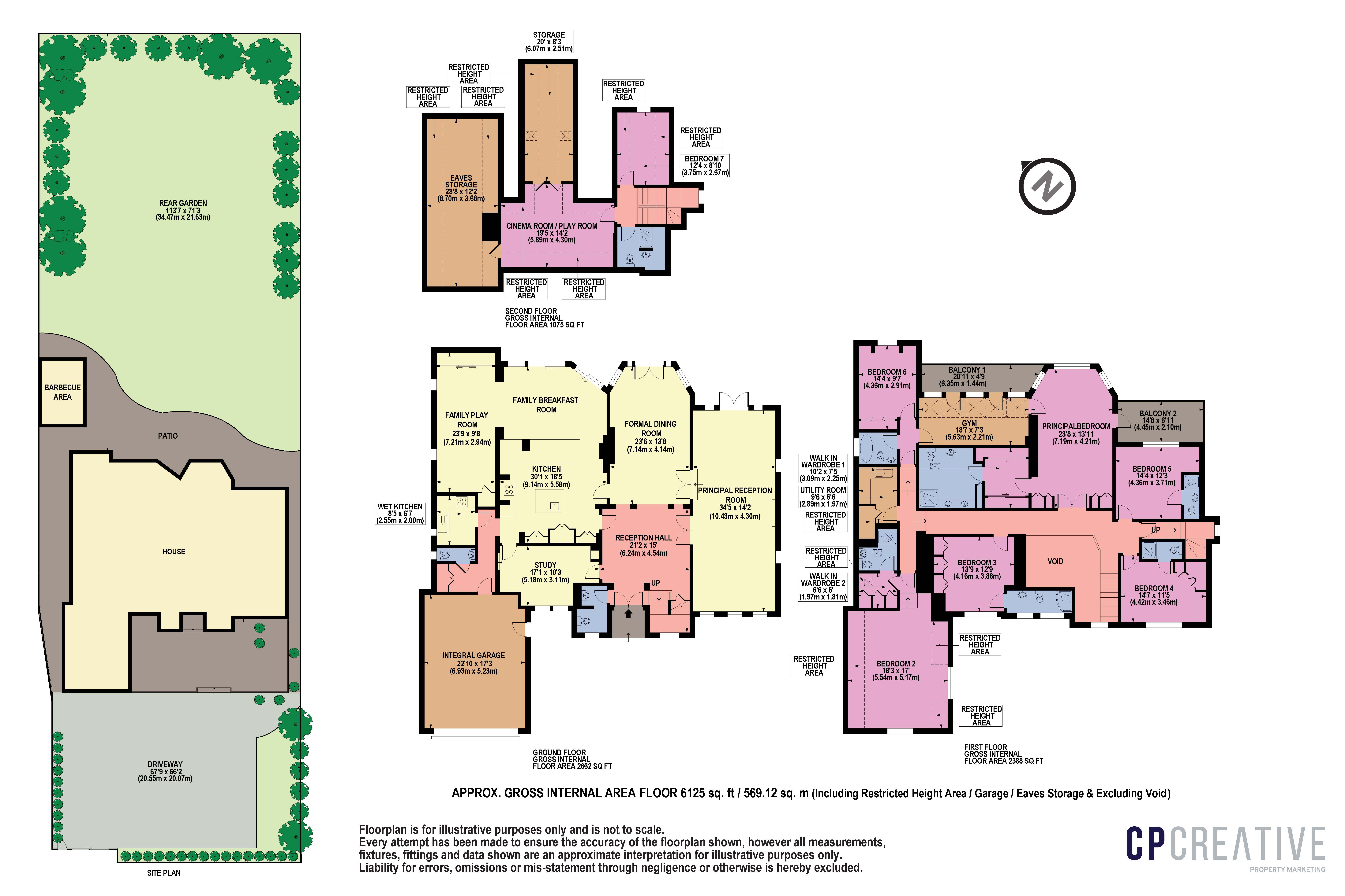Brockley Hill, Stanmore HA7, 7 bedroom detached house for sale