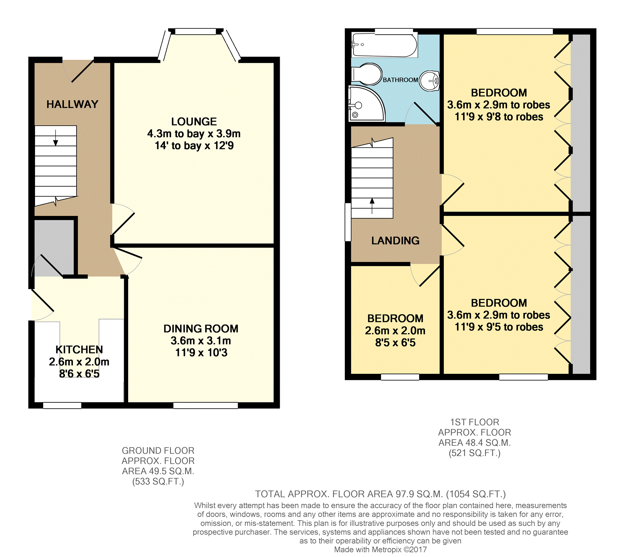 Armley Grange View, Leeds LS12, 3 bedroom semi-detached 