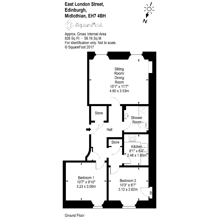 2 Bedrooms Flat to rent in East London Street, Broughton, Edinburgh EH7