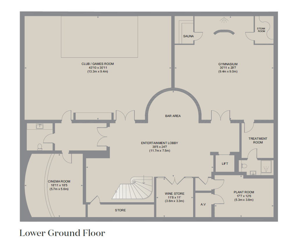 Connaught,, Sherbourne Drive, Berkshire floorplan