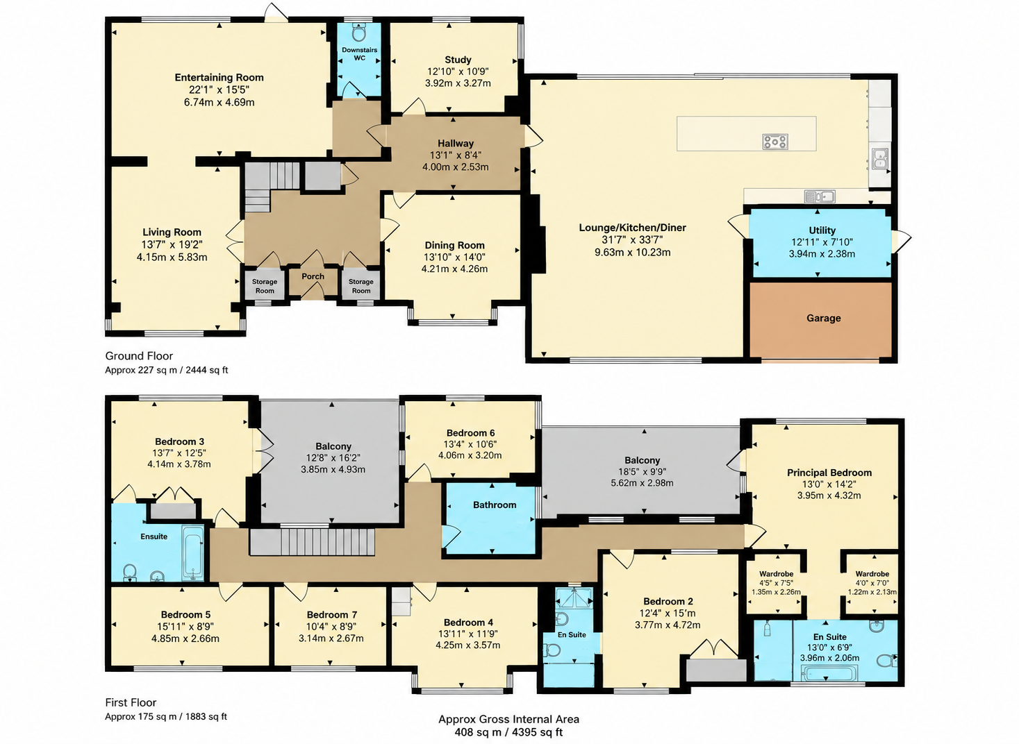 Oakwood Avenue, Purley floorplan