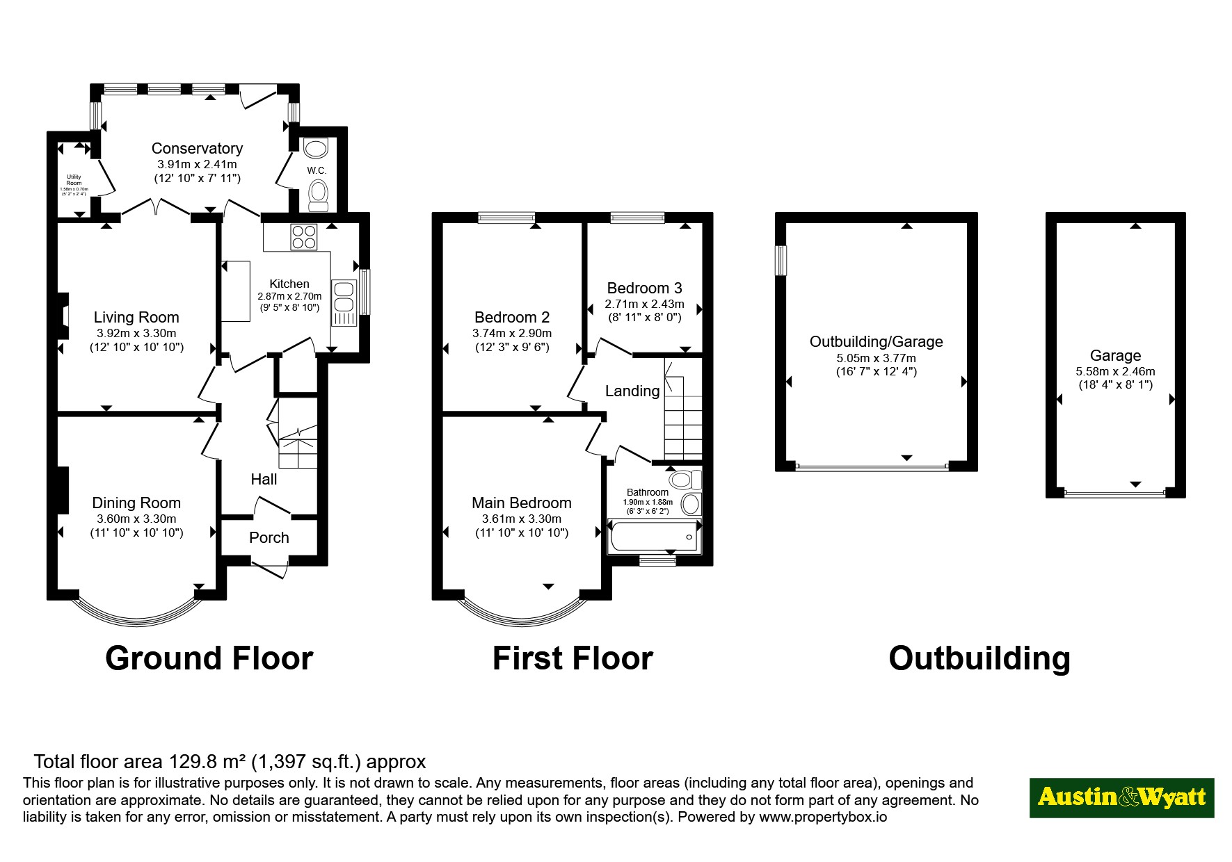 84, Station Road, Southampton floorplan