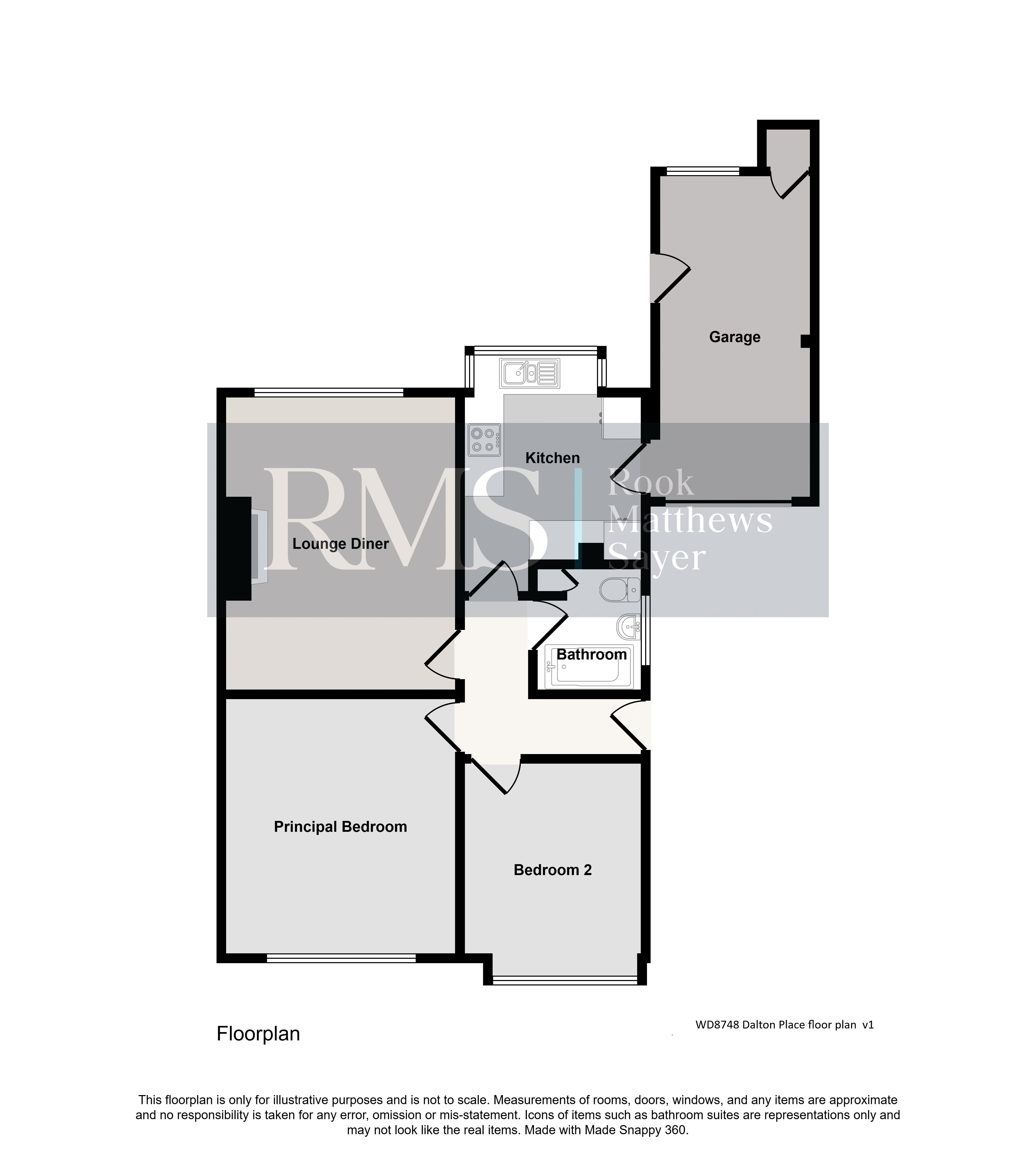 15, Dalton Place, Newcastle Upon Tyne floorplan