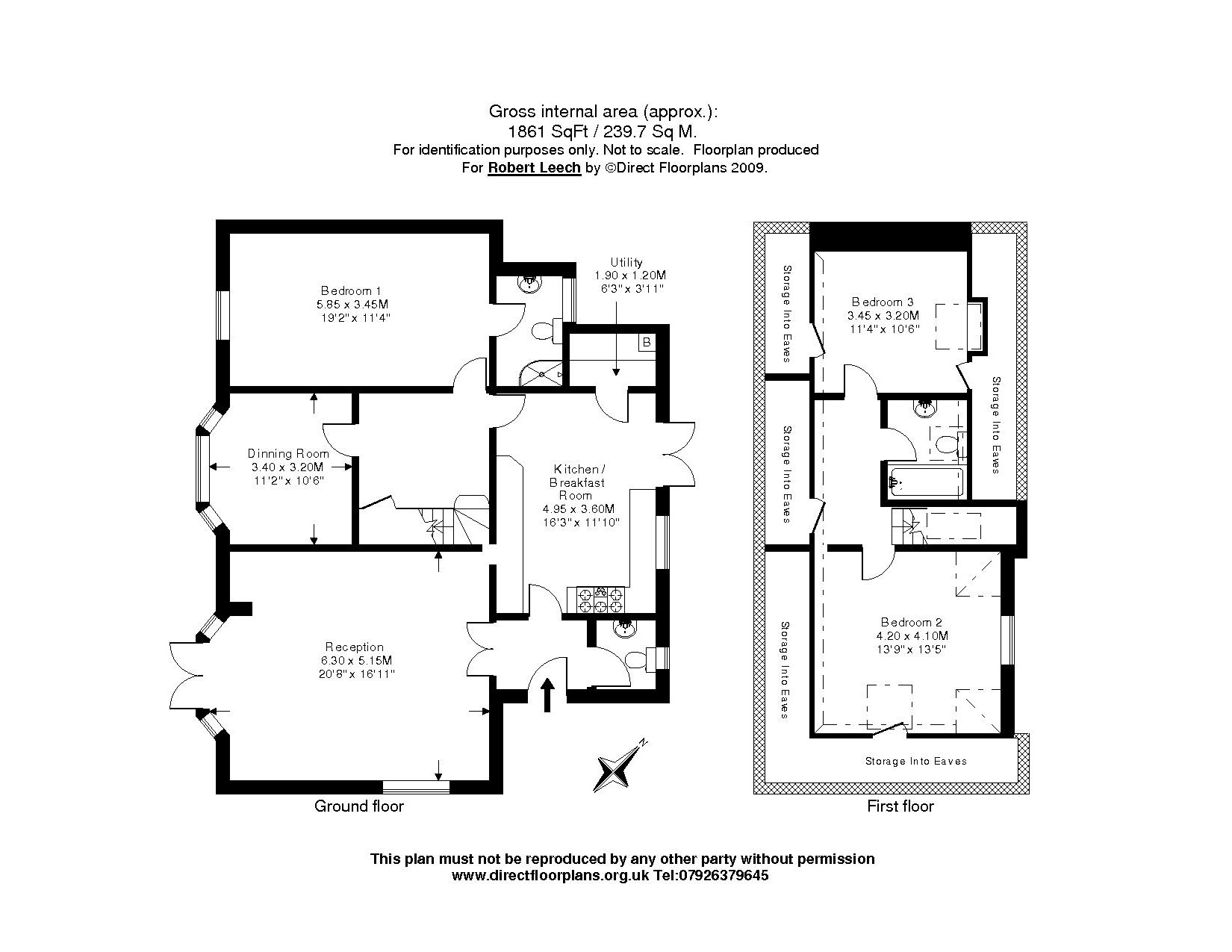 Raglan Road, Reigate RH2, 3 bedroom semidetached bungalow for sale