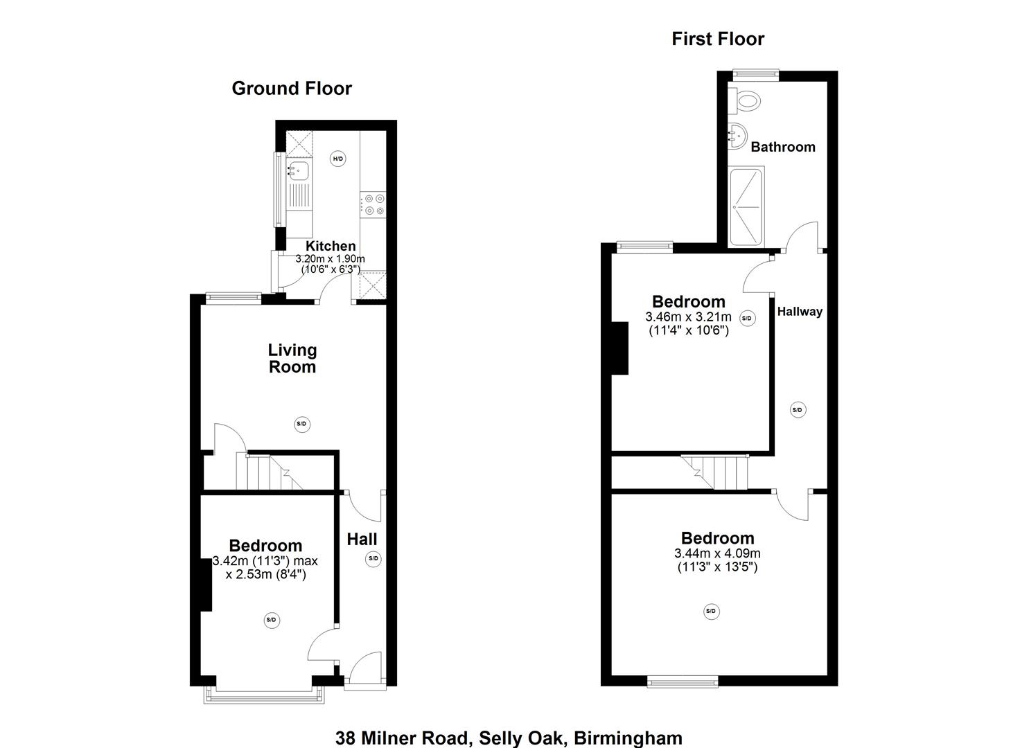 4dsfgwer, 464fgsdfvd, Milner Road, Selly Oak, Birmingham floorplan