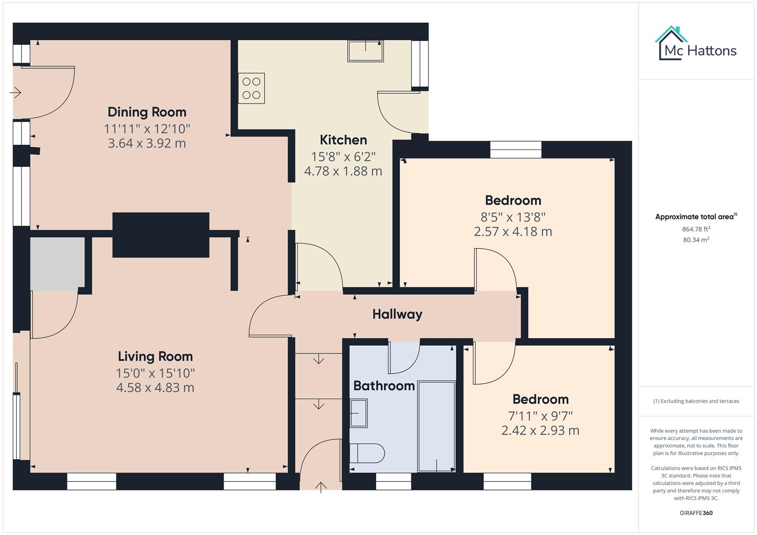 204, New Road, Porthcawl floorplan