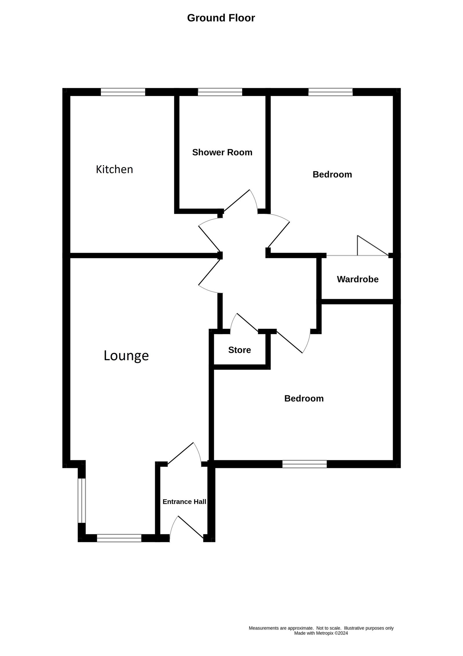 33, Woodcombe Close, Brierley Hill floorplan