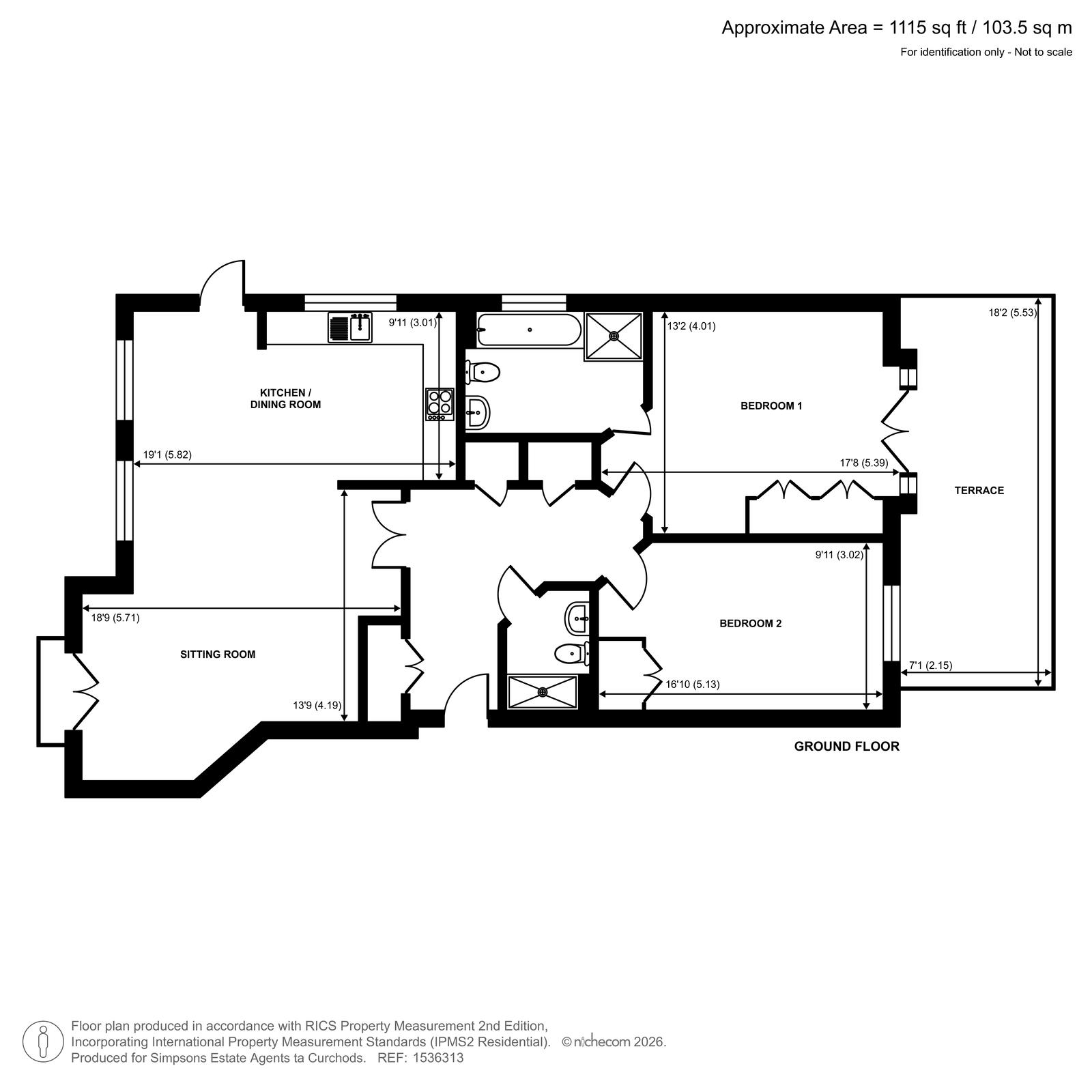 White Lion Gate, Cobham floorplan