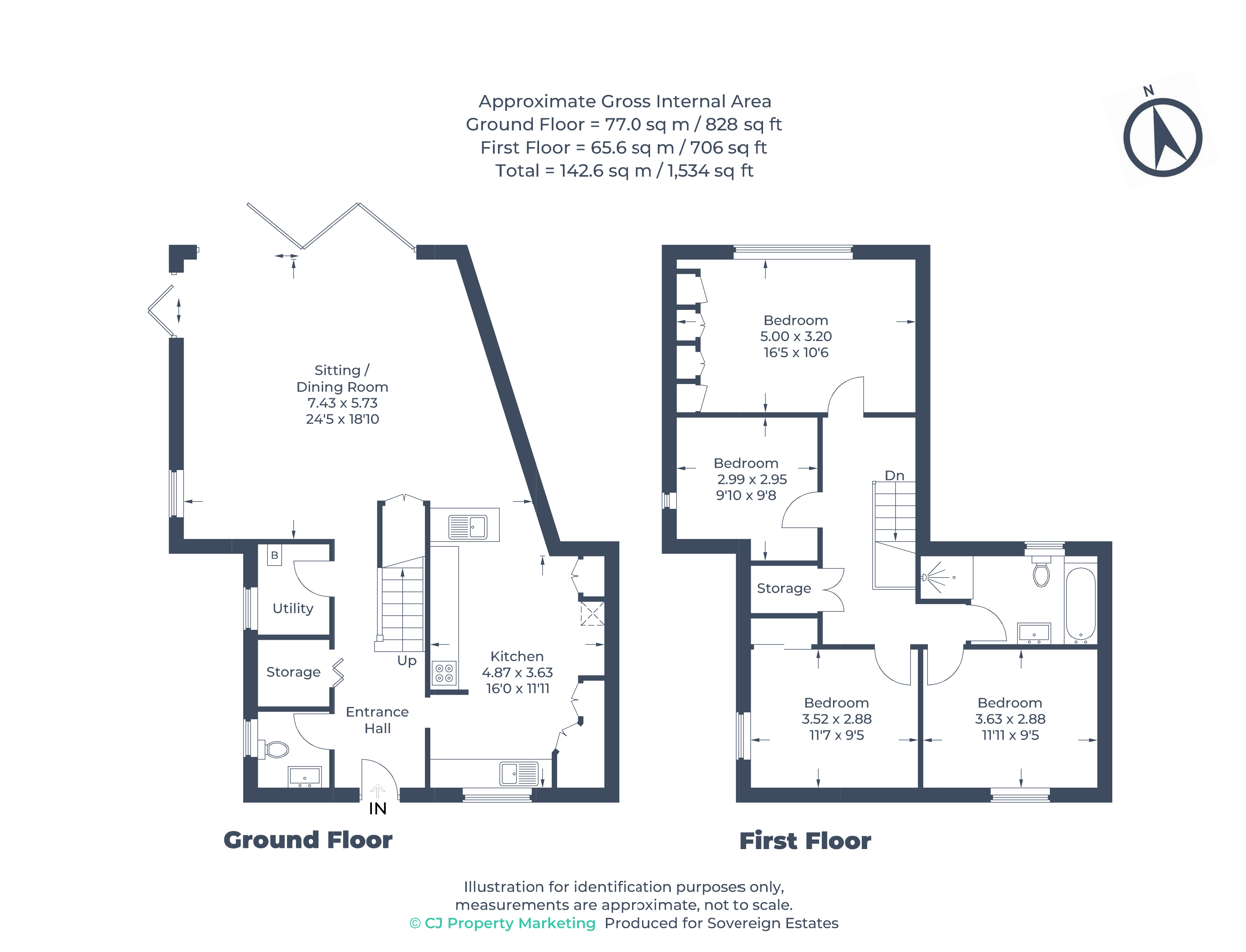30, Curtis Way, Hertfordshire floorplan
