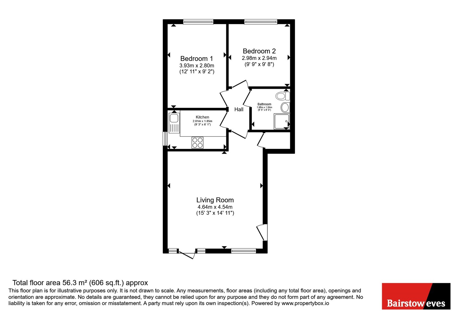 10, Chapel Lodge, Rainham floorplan