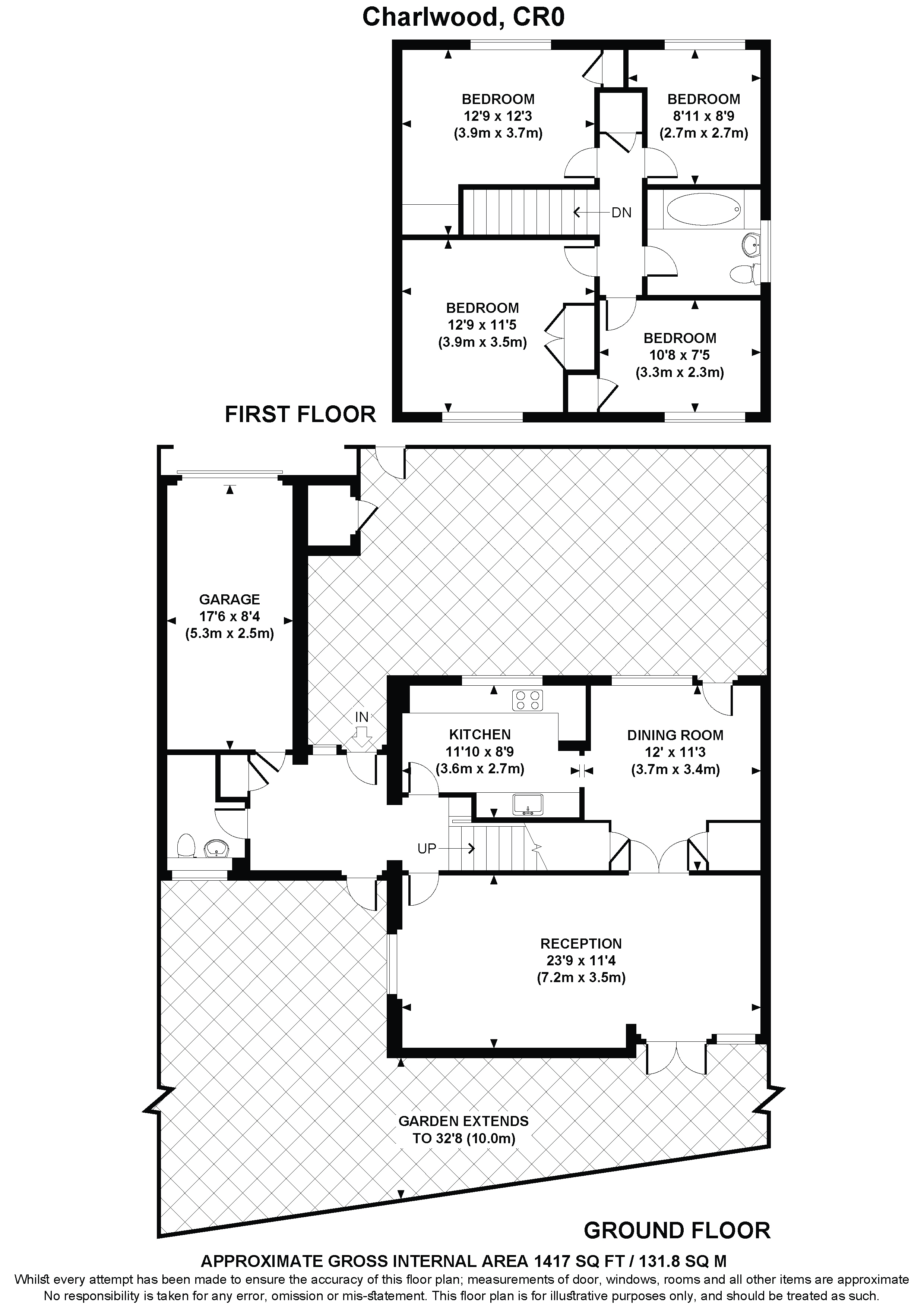 2, Charlwood, CROYDON floorplan