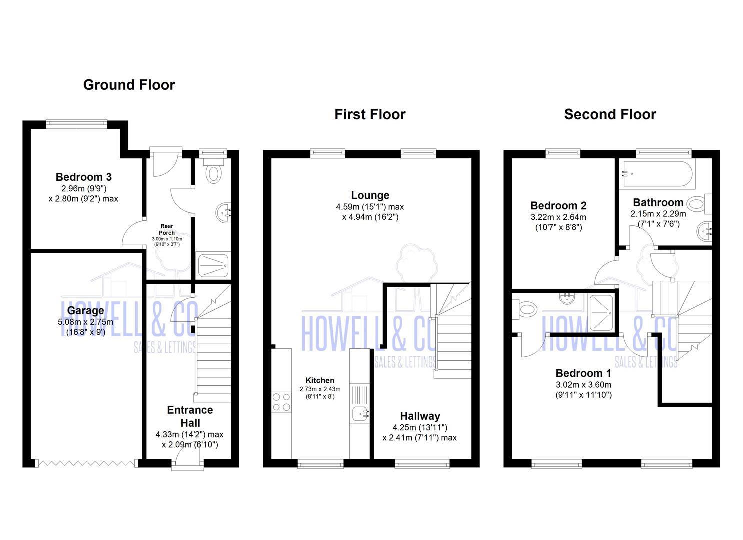Powder Mill Road, Latchford, Warrington WA4, 3 bedroom mews house for