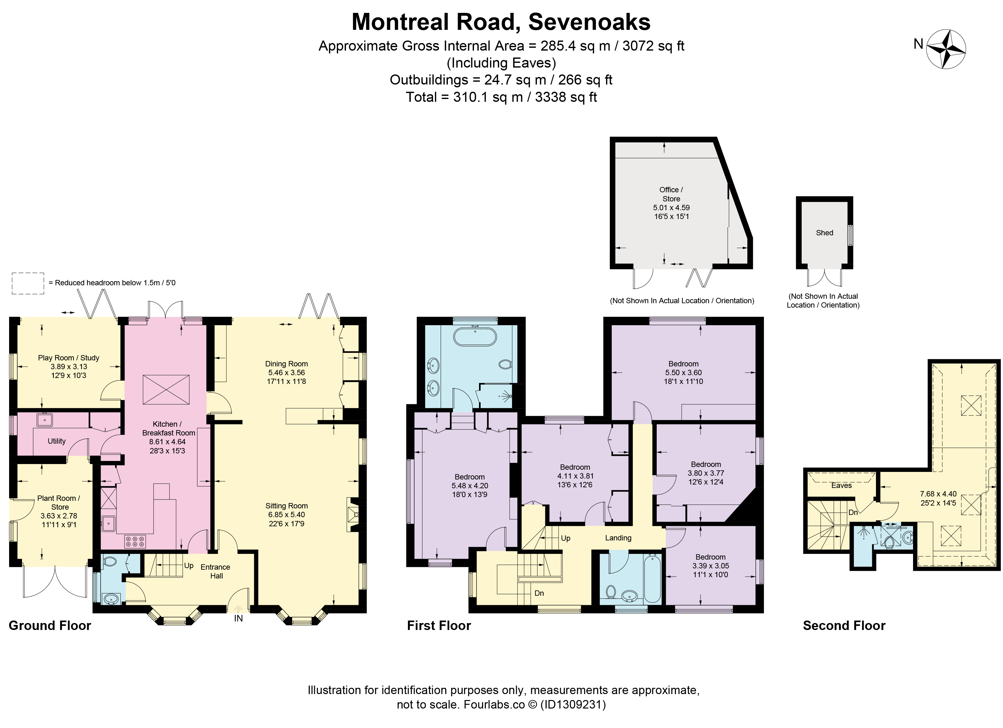 Montreal Road, Sevenoaks floorplan