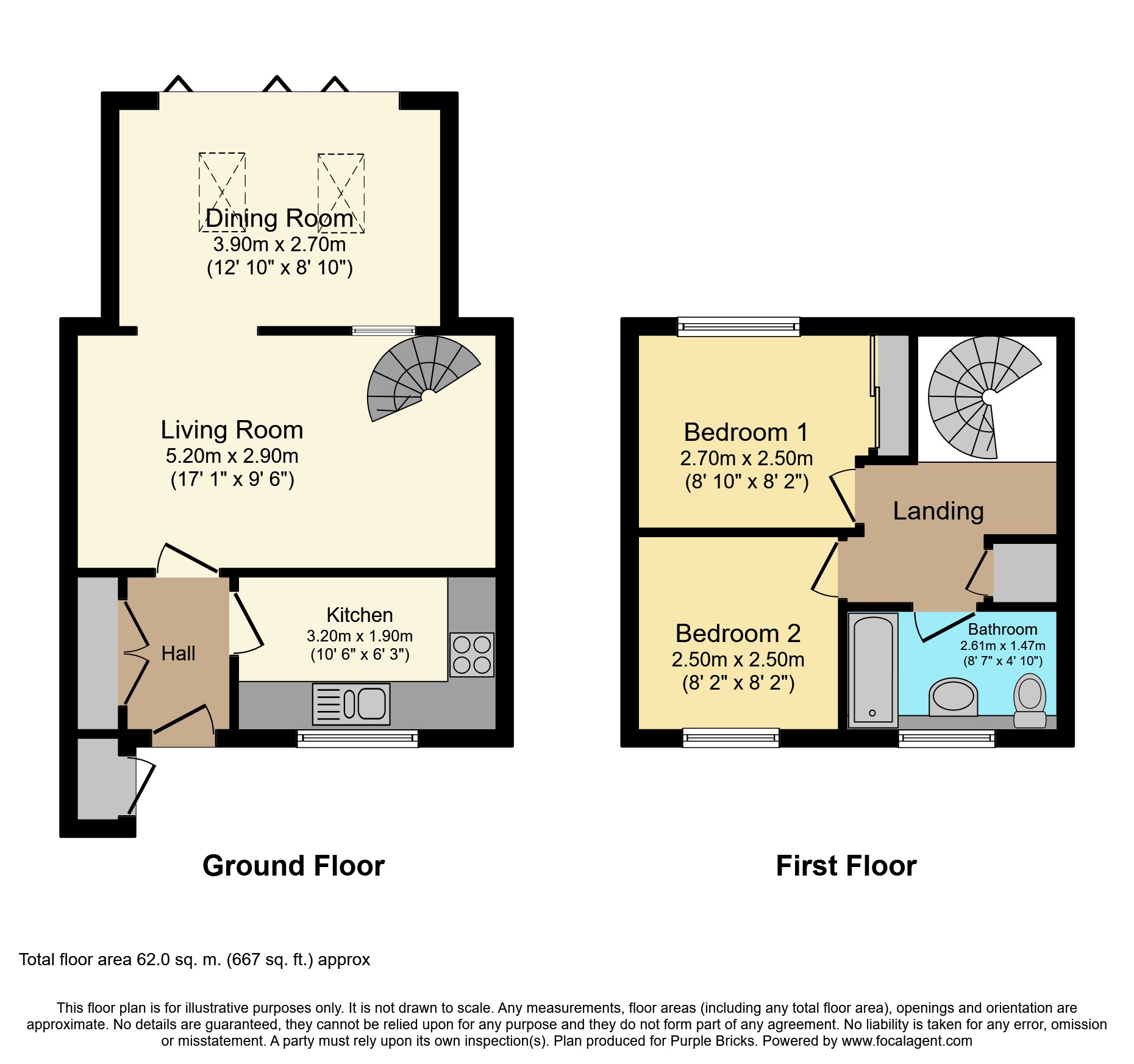 2 Bedrooms End terrace house for sale in Morley Close, Yateley GU46