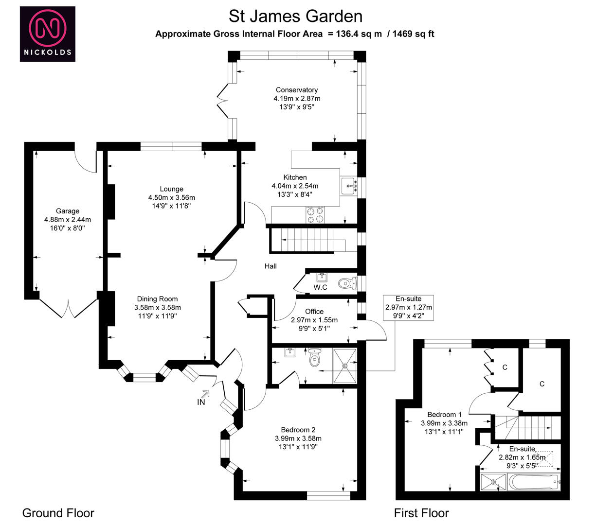 8, St. James Gardens, Westcliff-On-Sea floorplan