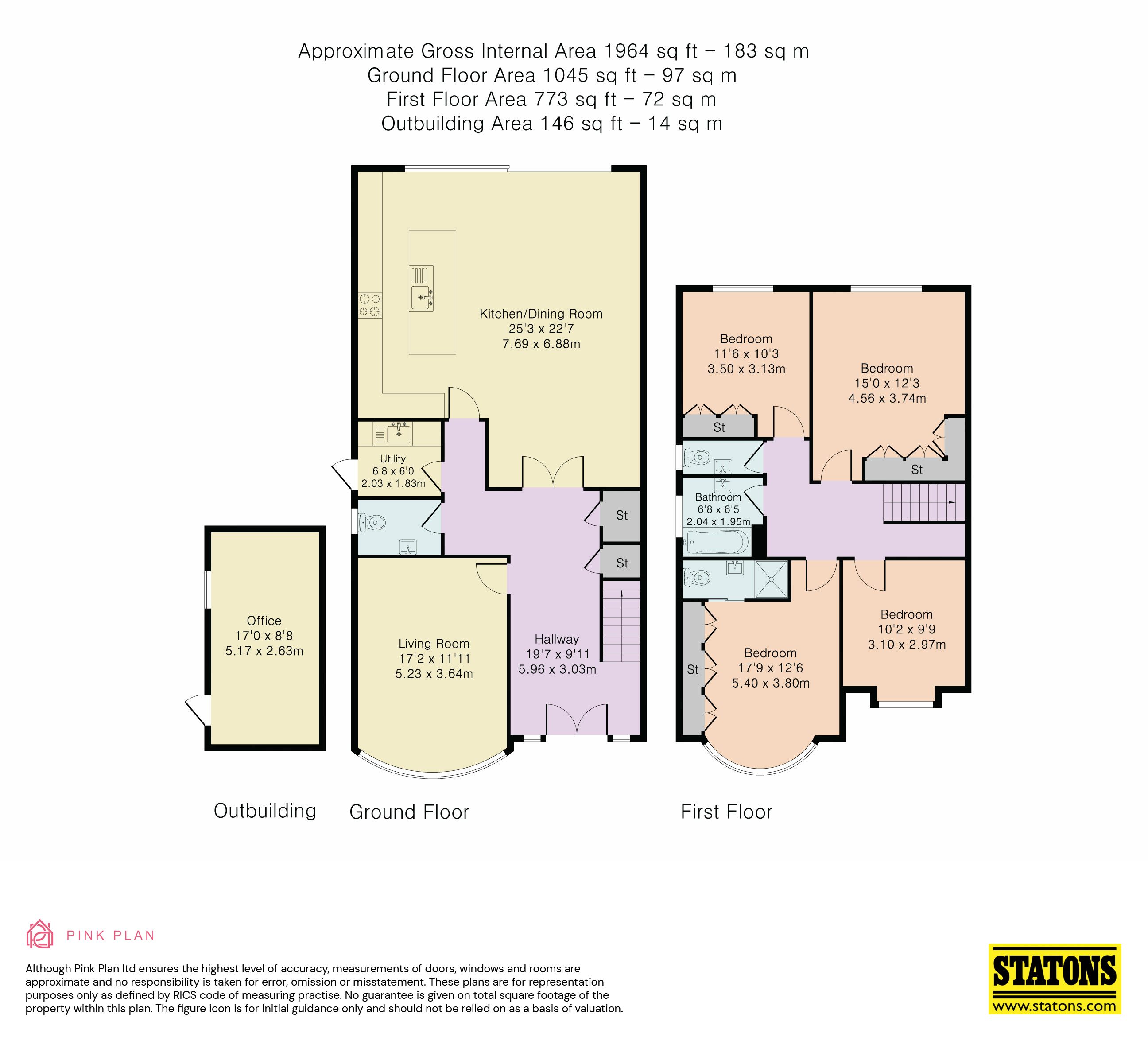 23, Heddon Court Avenue, Barnet floorplan