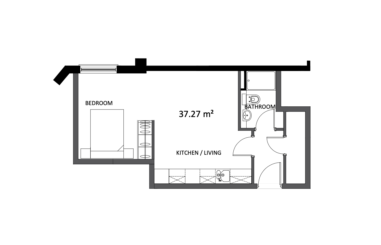 Flat 40, Headgate, Colchester, CO3 3BS, Colchester floorplan