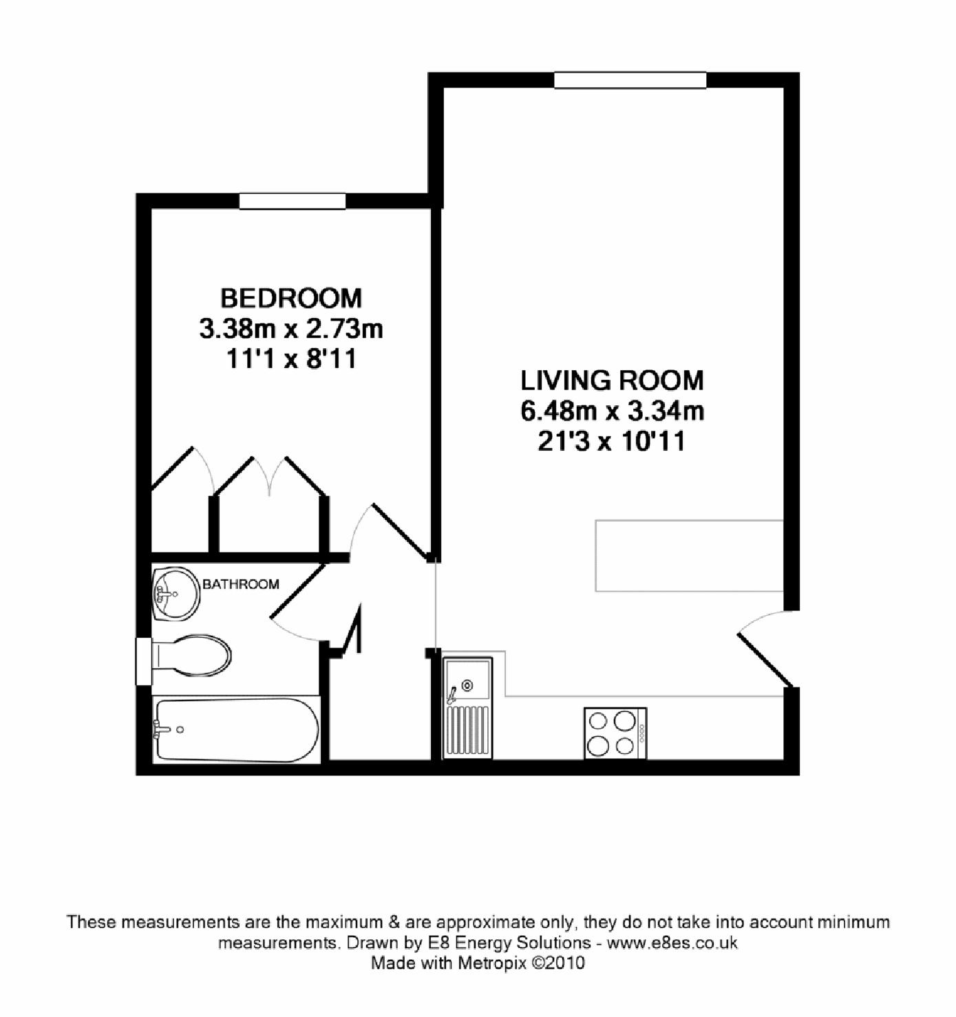 Milton Road, Sutton Courtenay, Abingdon OX14, 1 bedroom flat to rent