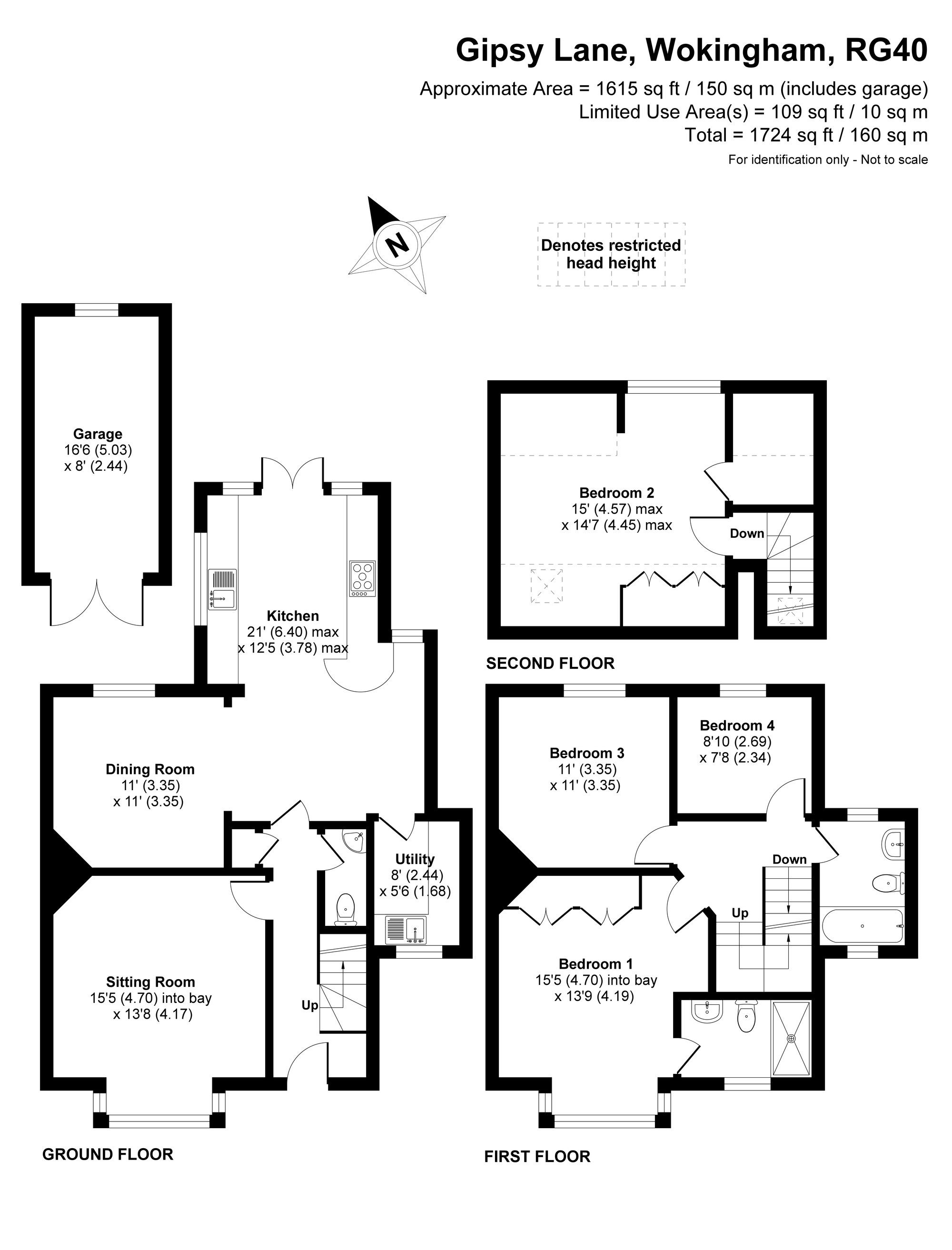 68 Gipsy Lane, Wokingham floorplan