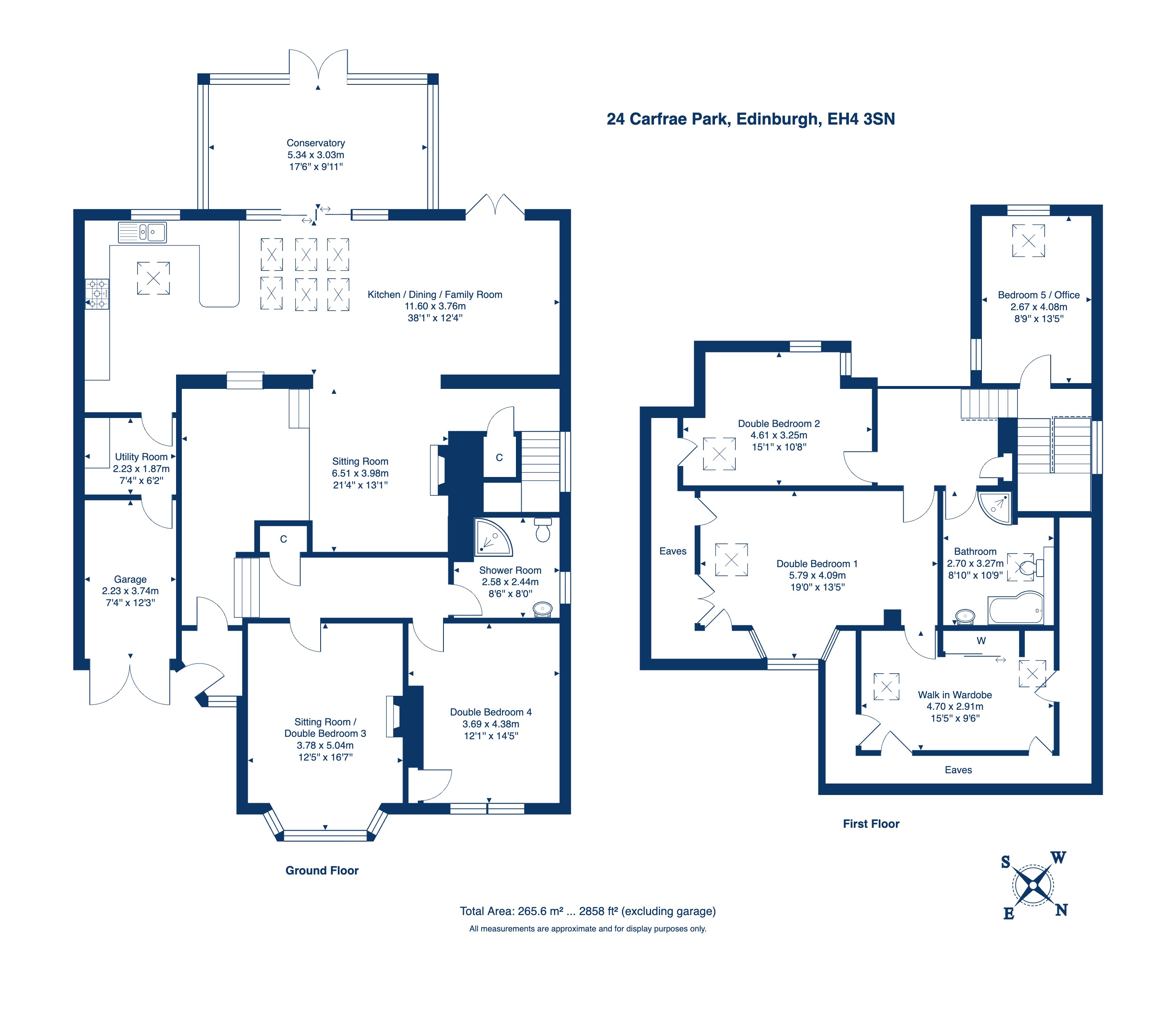 24, Carfrae Park, Edinburgh floorplan