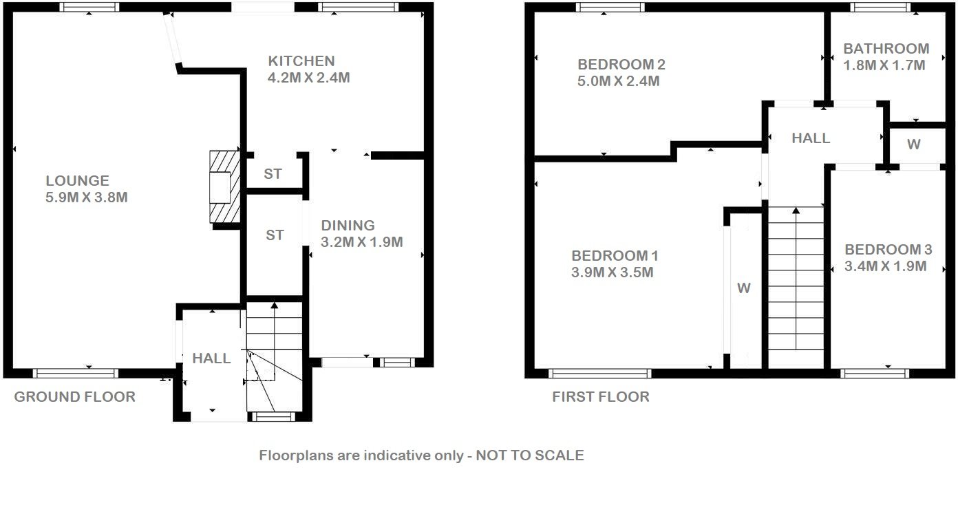 8 Carrick Crescent, Wishaw floorplan