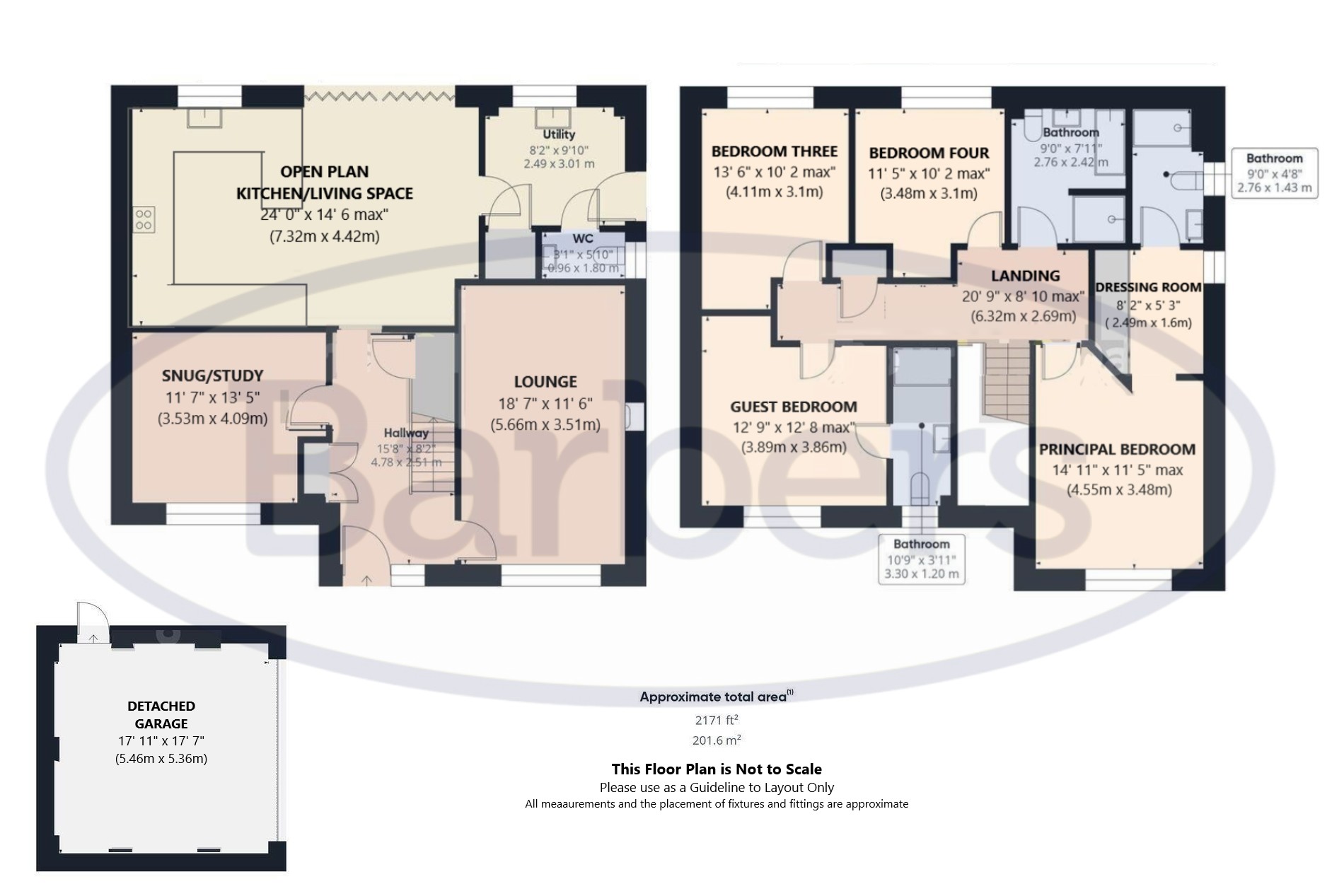5, Bradford Gardens, Market Drayton floorplan