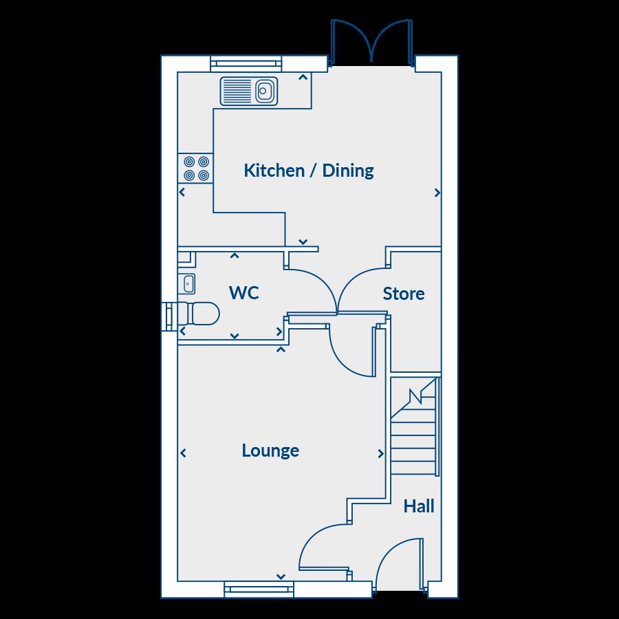 33, Lords Avenue, Hull floorplan