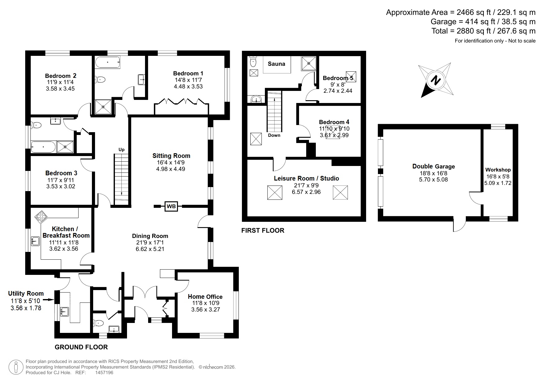 107, Hales Road, Cheltenham floorplan