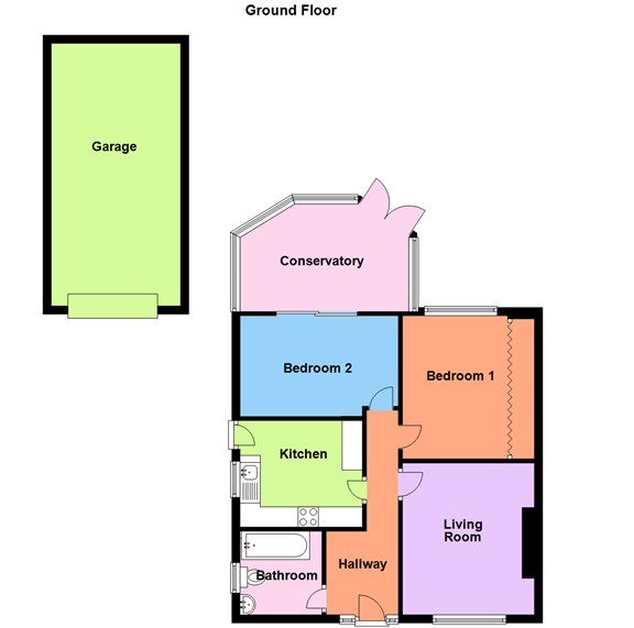 15, Abbey Way, Doncaster floorplan