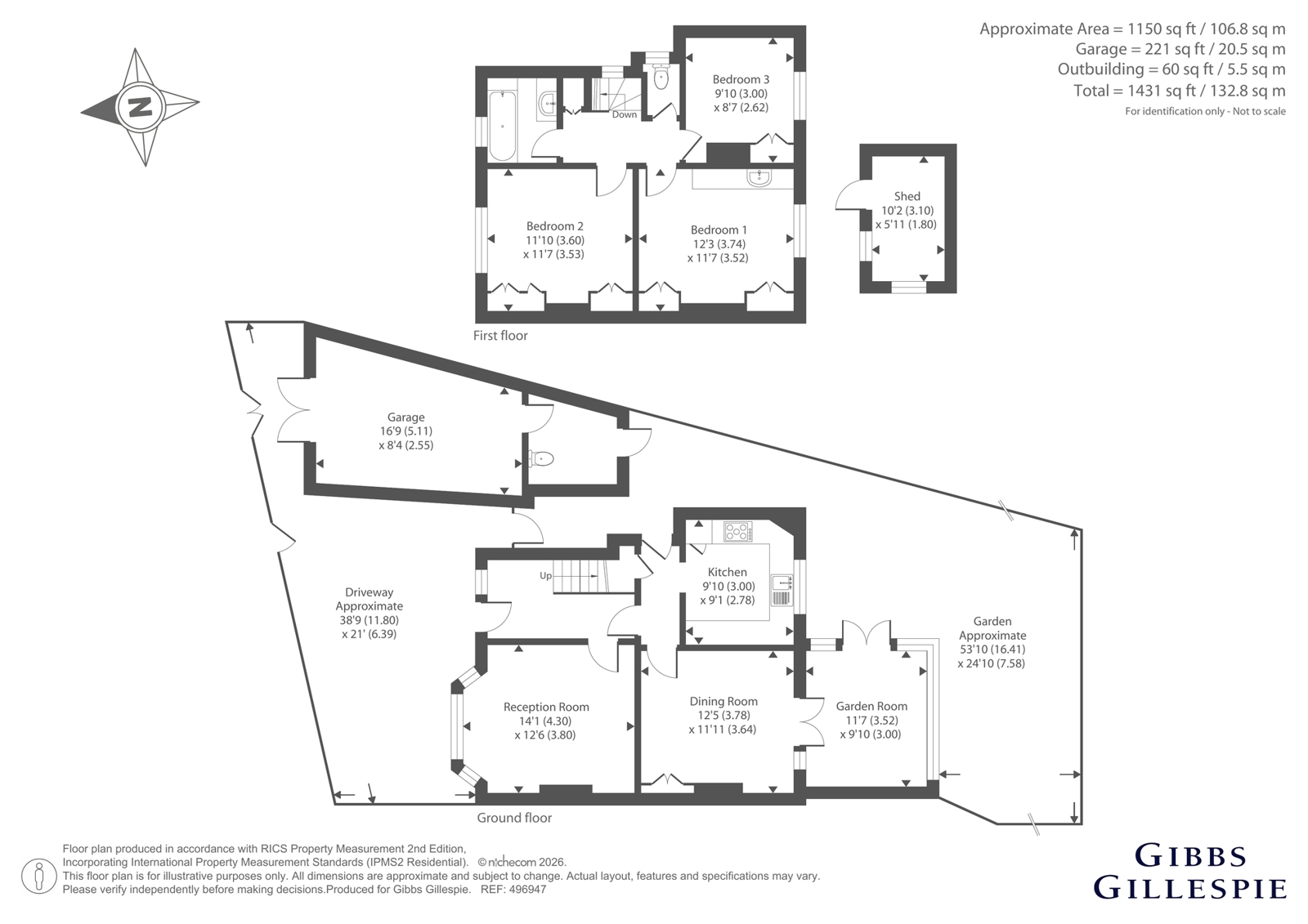 Theydon,, Colleyland, Rickmansworth floorplan