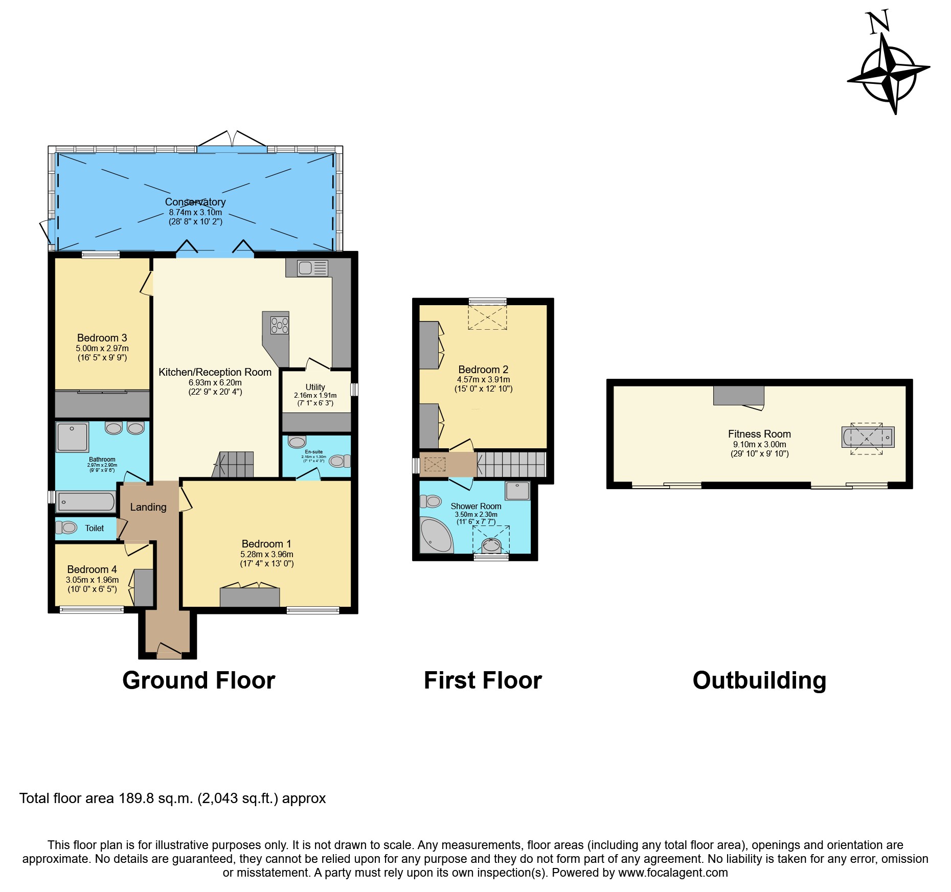 194, The Fairway, Ruislip floorplan