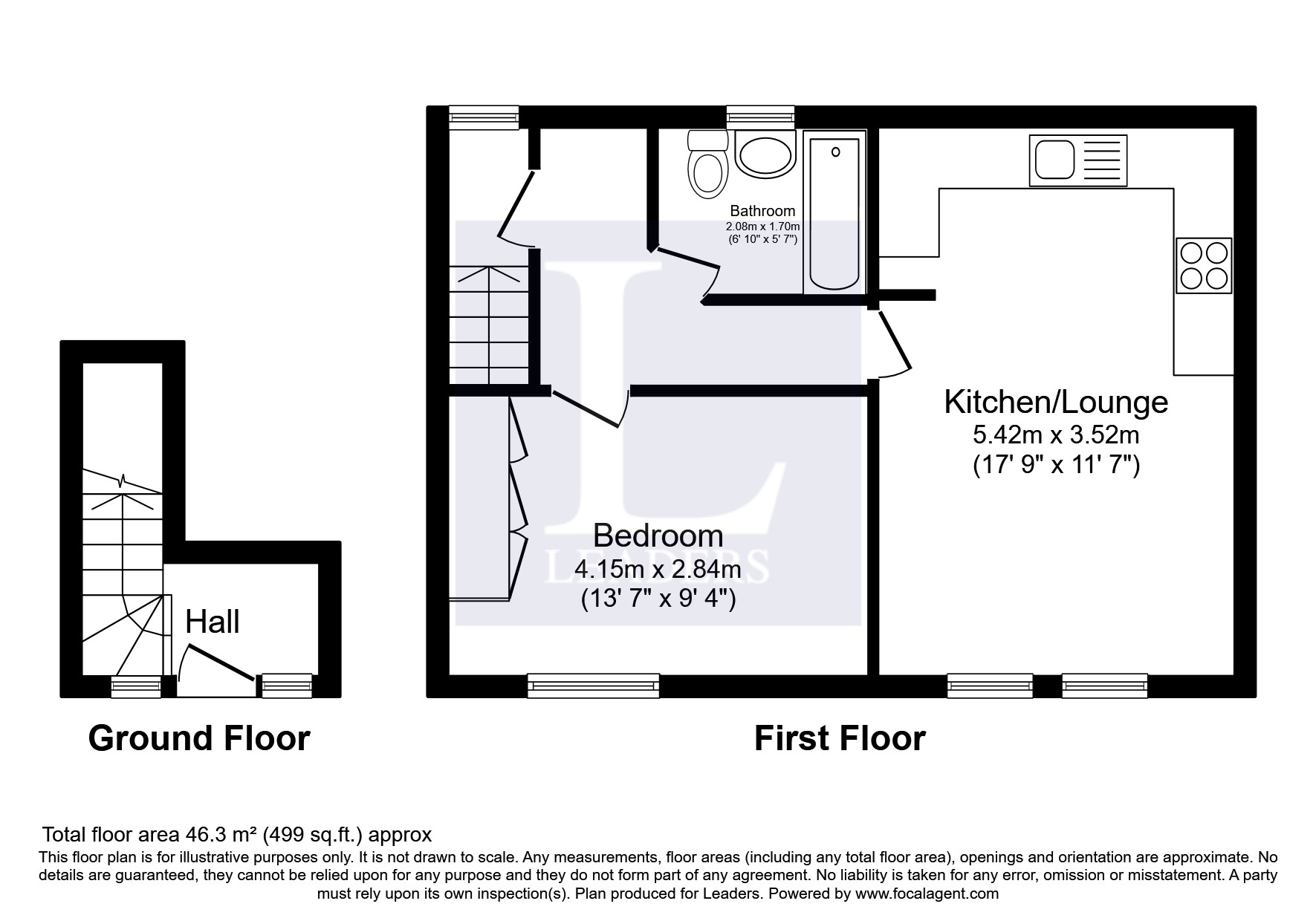 13, Welland Road, Spalding floorplan