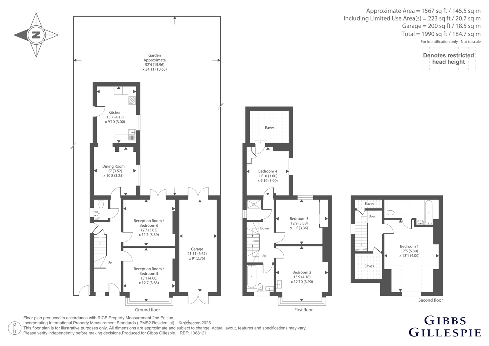 17, Westland Road, Hertfordshire floorplan